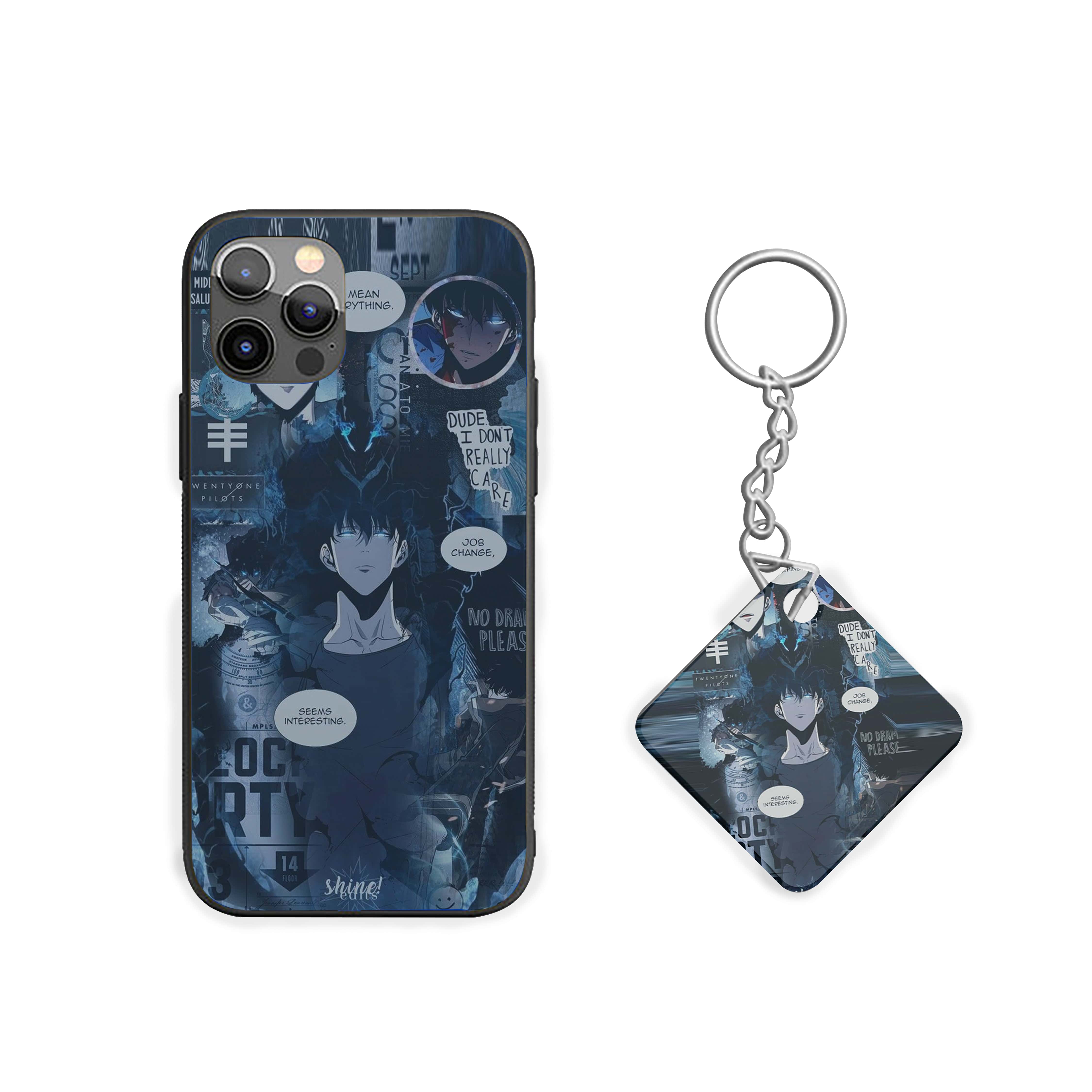 Solo Leveling Stylized Collage Silicone Armored Phone Case