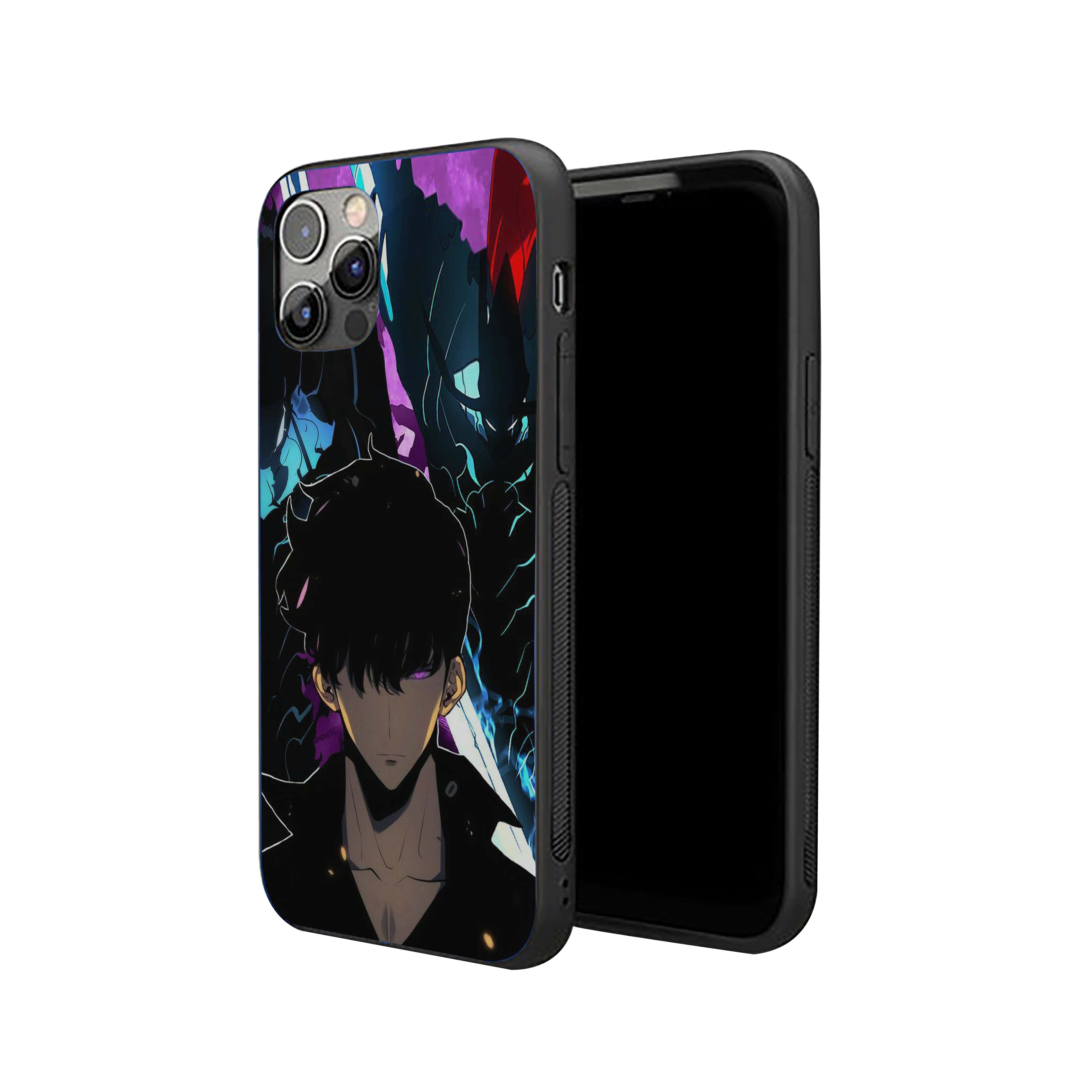 Solo Leveling Dynamic Pose Silicone Armored Phone Case