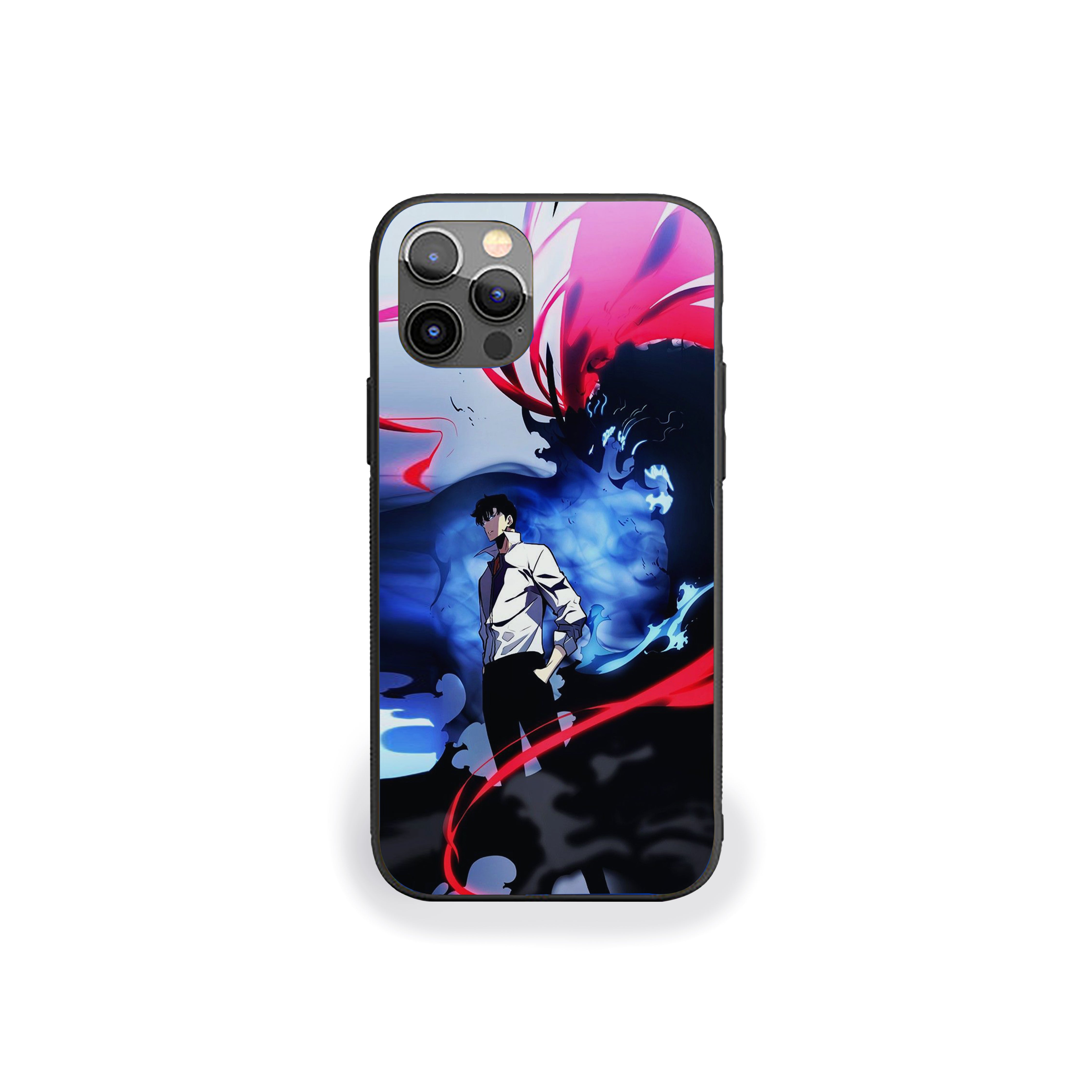Solo Leveling Limitless Hunter Silicone Armored Phone Case