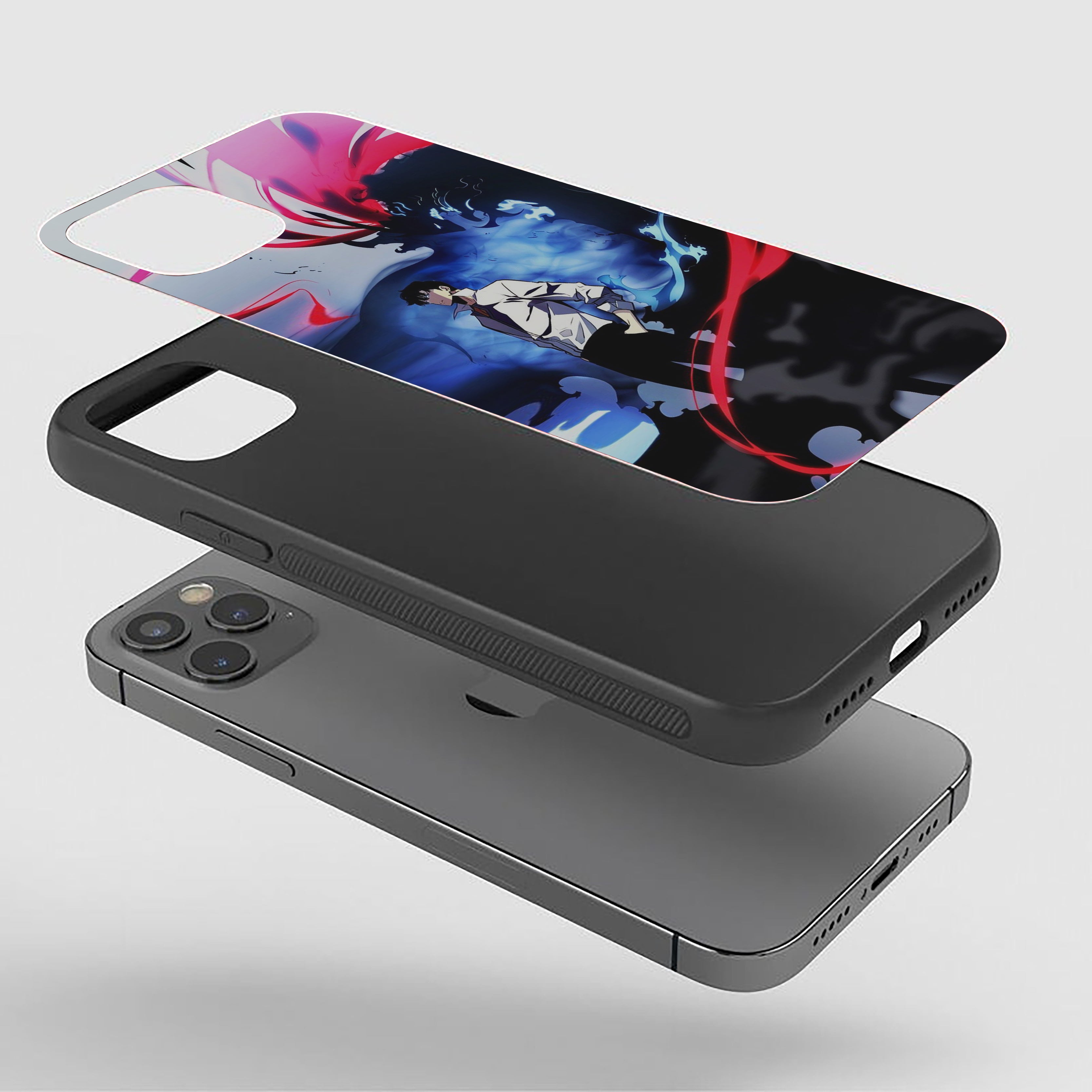 Solo Leveling Limitless Hunter Silicone Armored Phone Case