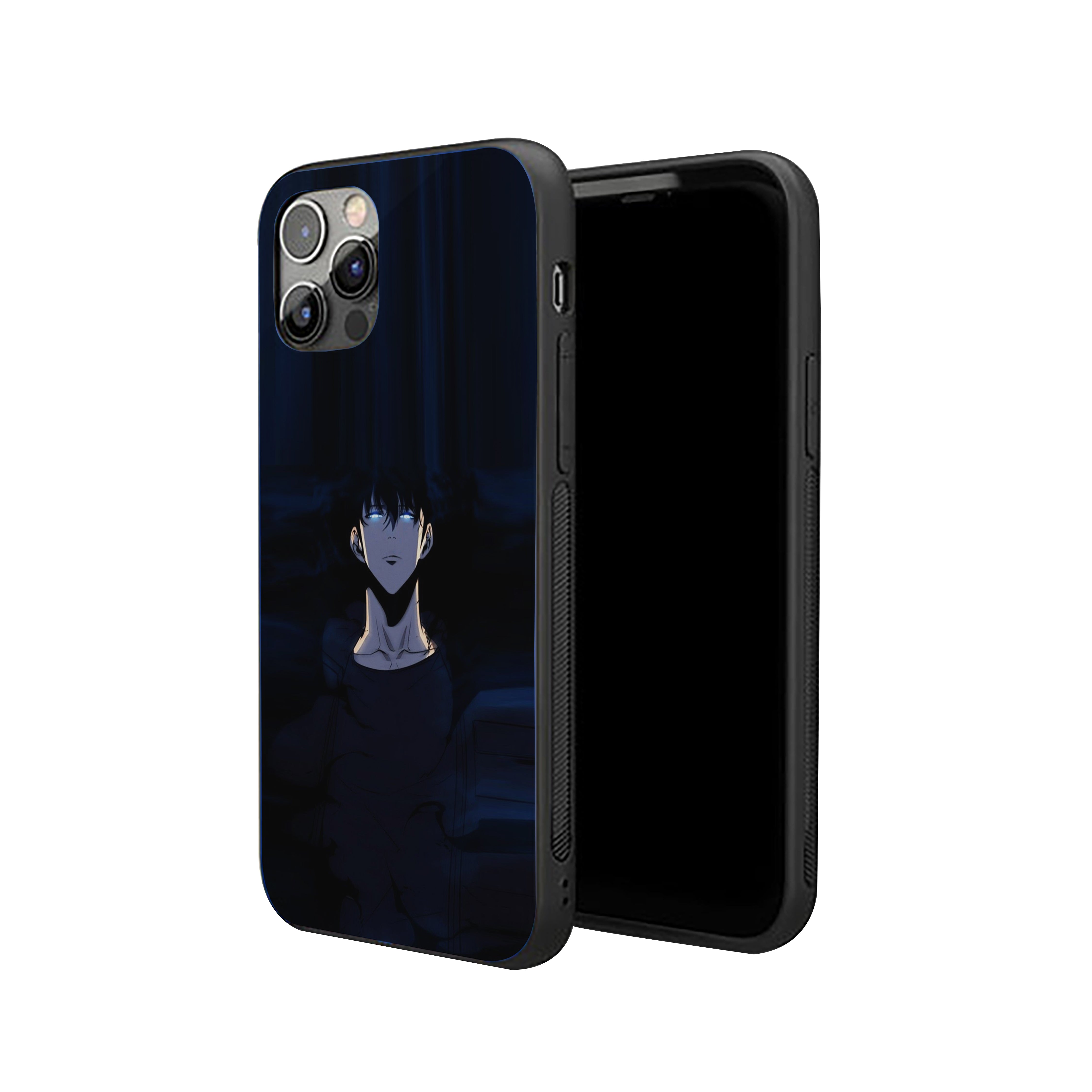 Solo Leveling in a static pose Silicone Armored Phone Case