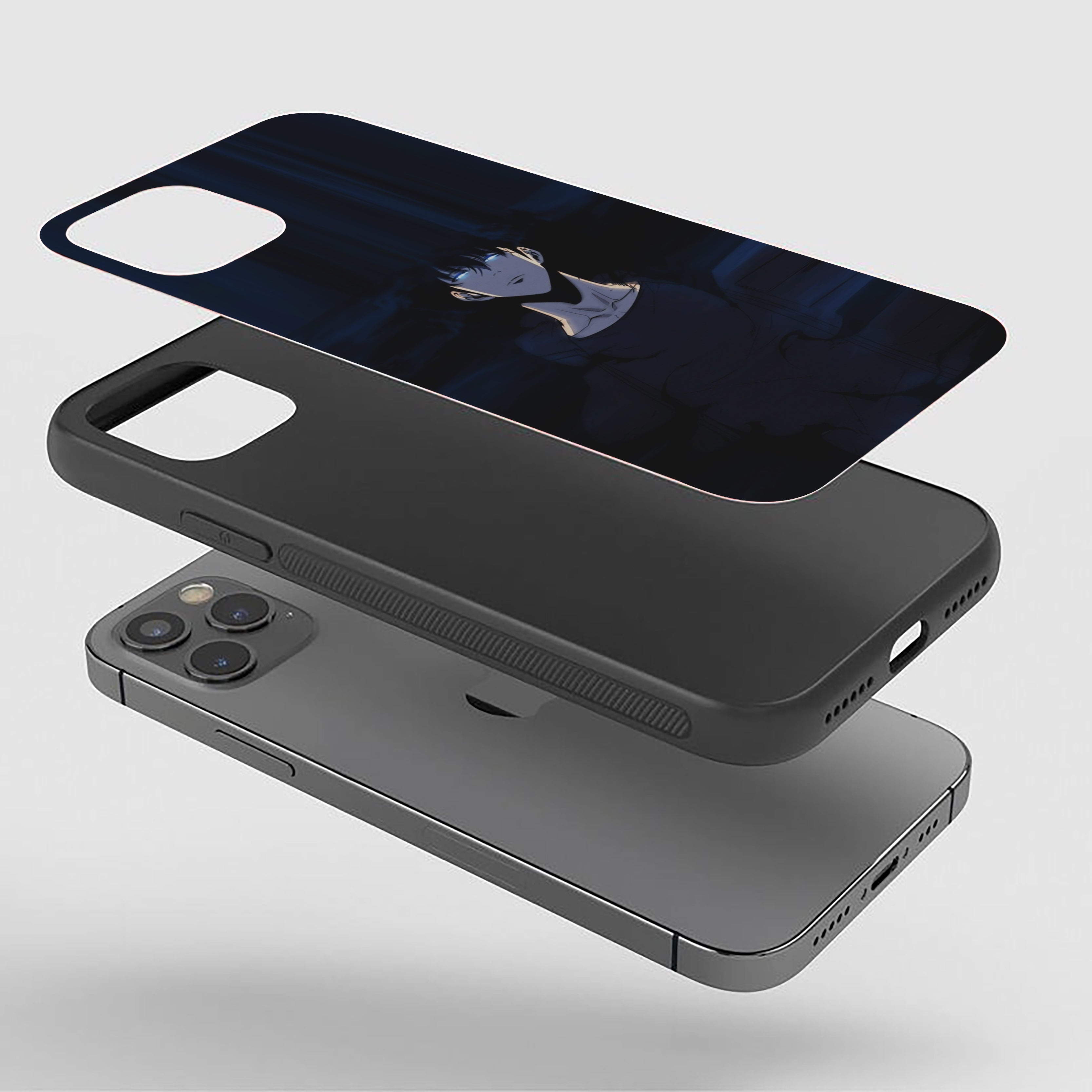 Solo Leveling in a static pose Silicone Armored Phone Case