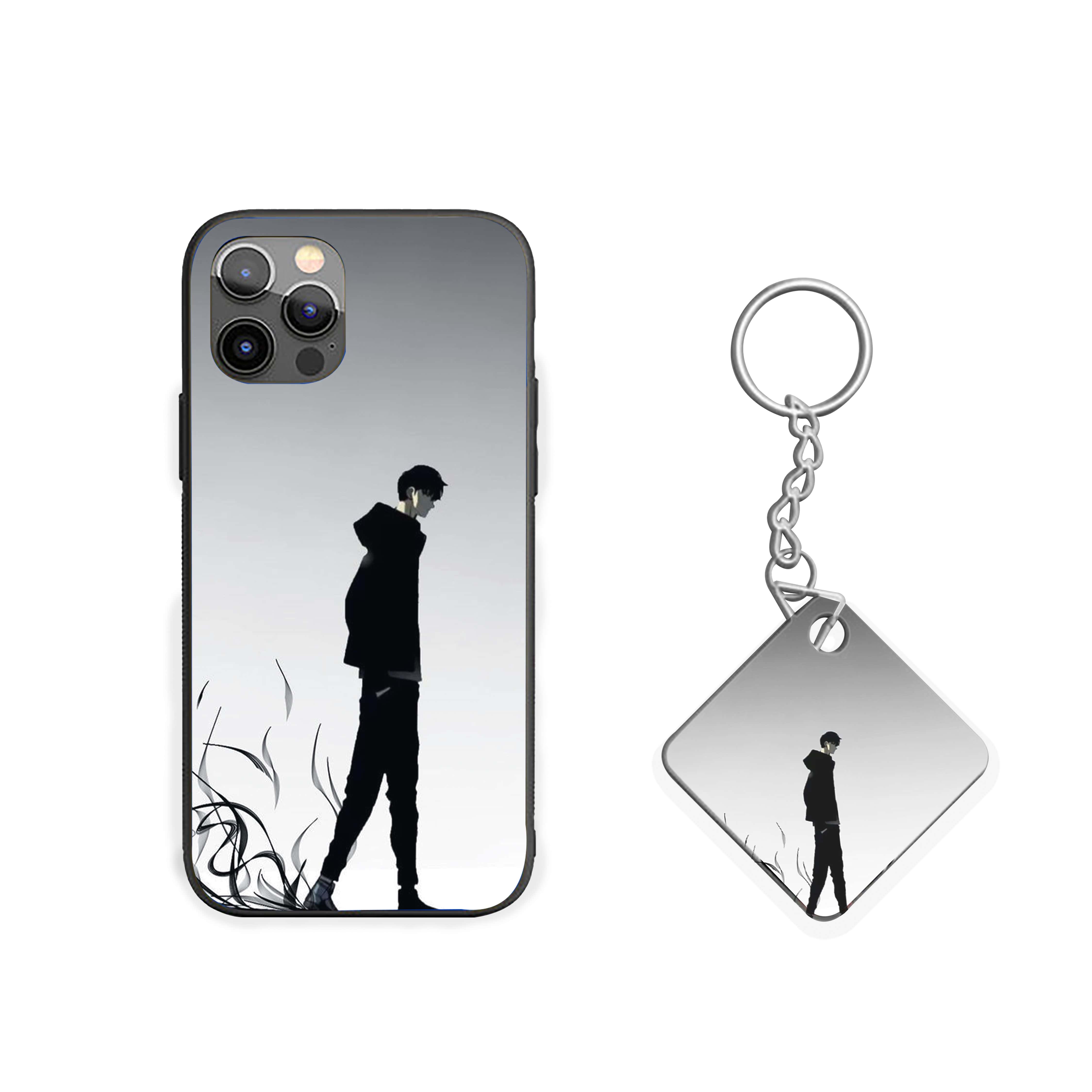 Solo Leveling Lone Shadow Silicone Armored Phone Case