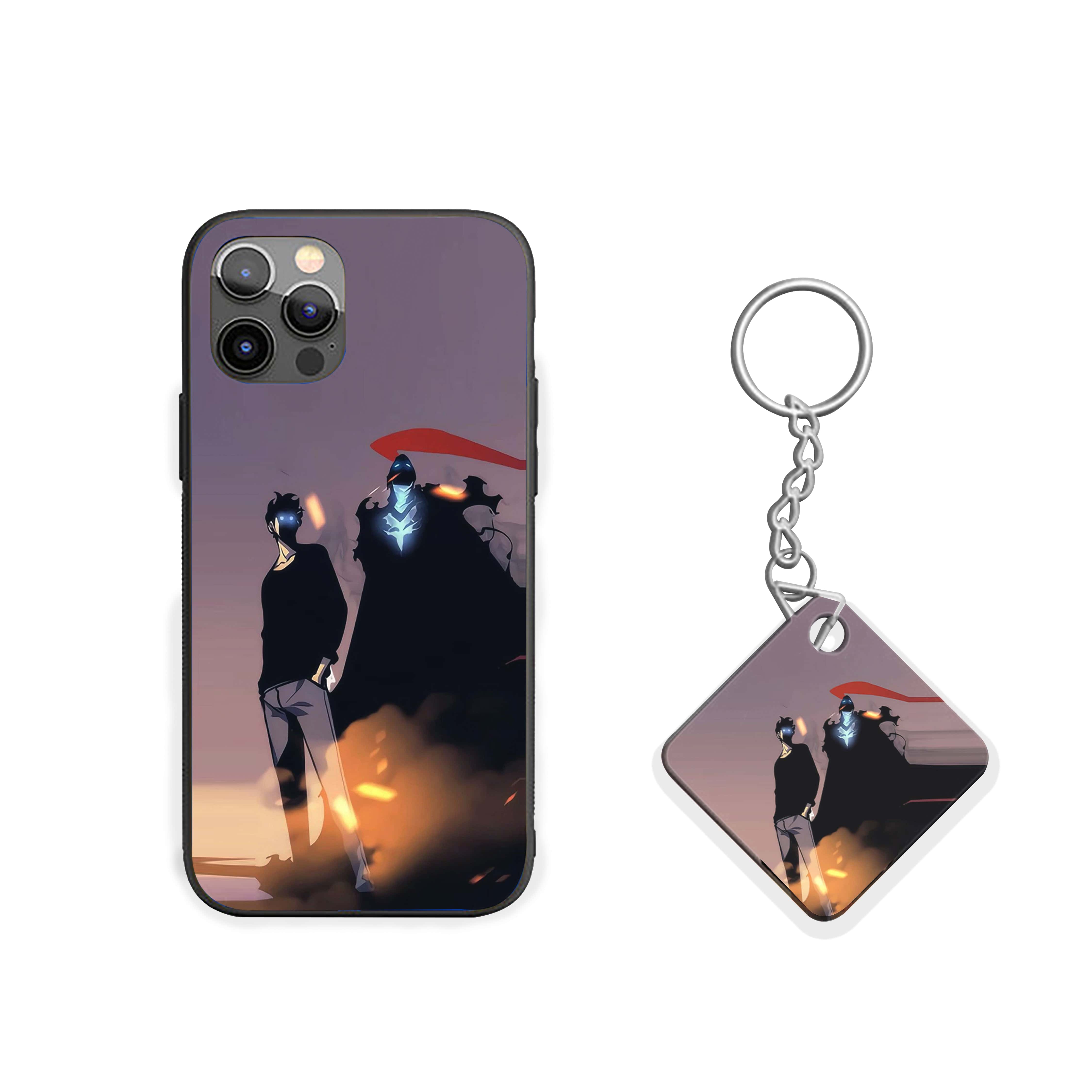 Solo Leveling fire and smoke effects Silicone Armored Phone Case