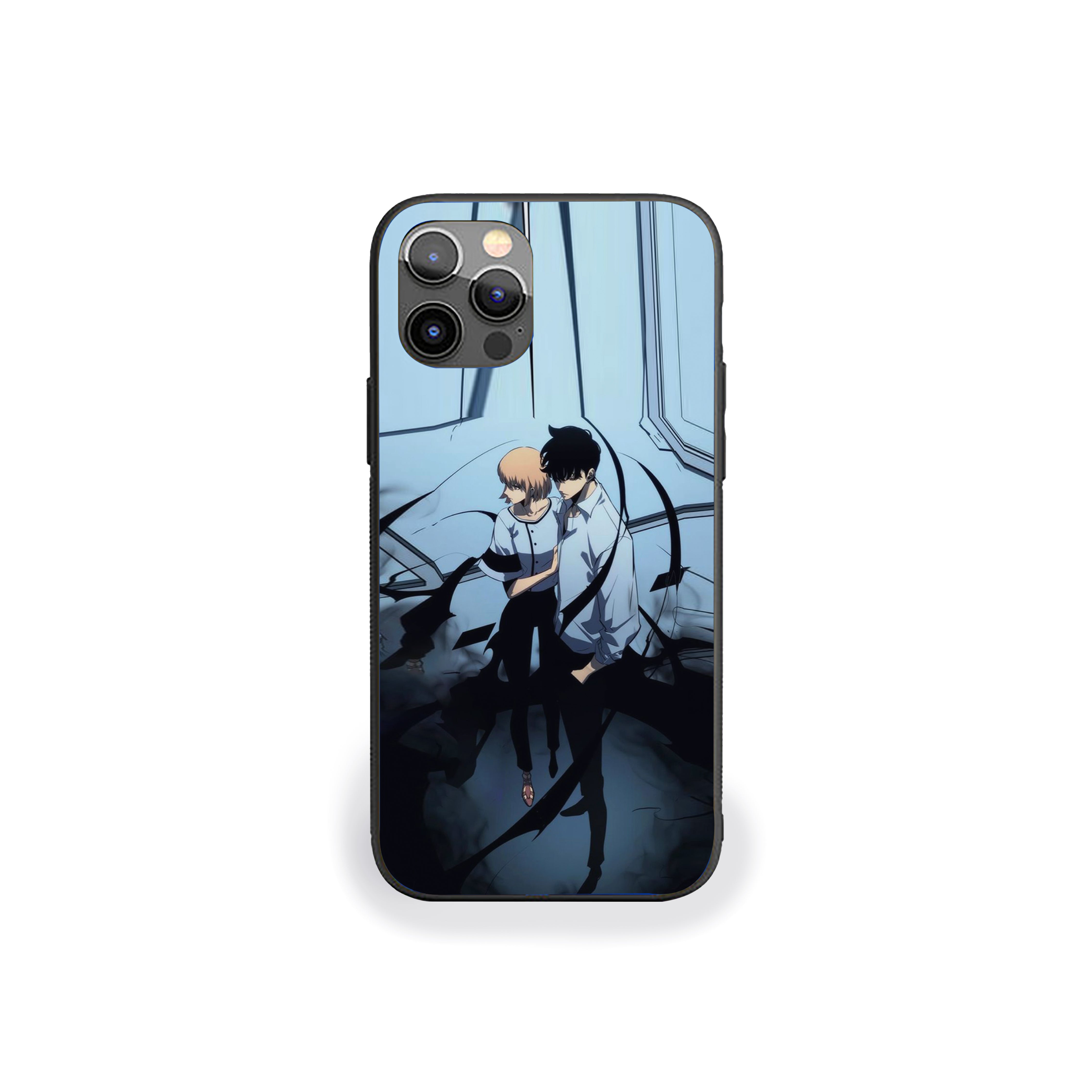 Solo Leveling mysterious look Silicone Armored Phone Case