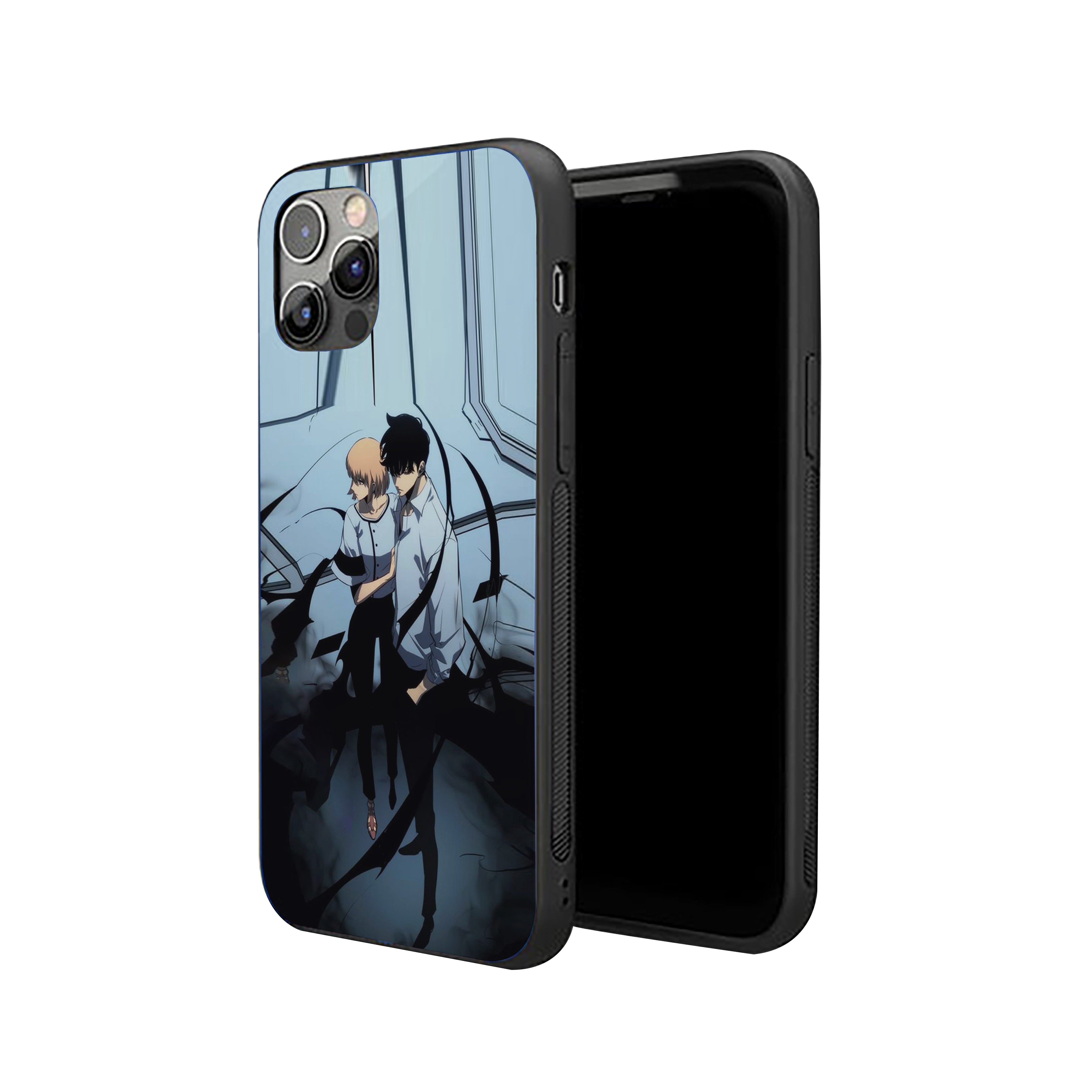 Solo Leveling mysterious look Silicone Armored Phone Case