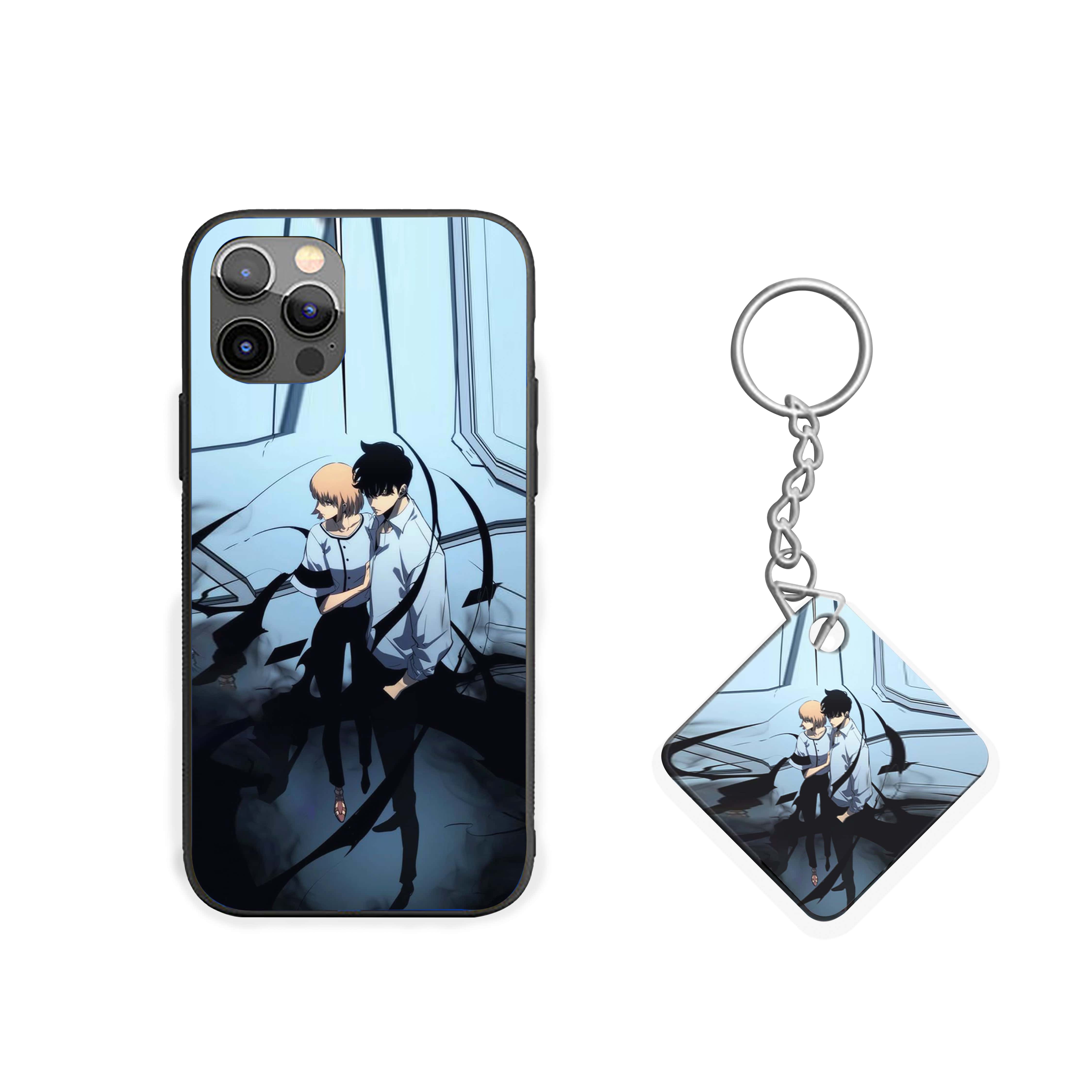 Solo Leveling mysterious look Silicone Armored Phone Case