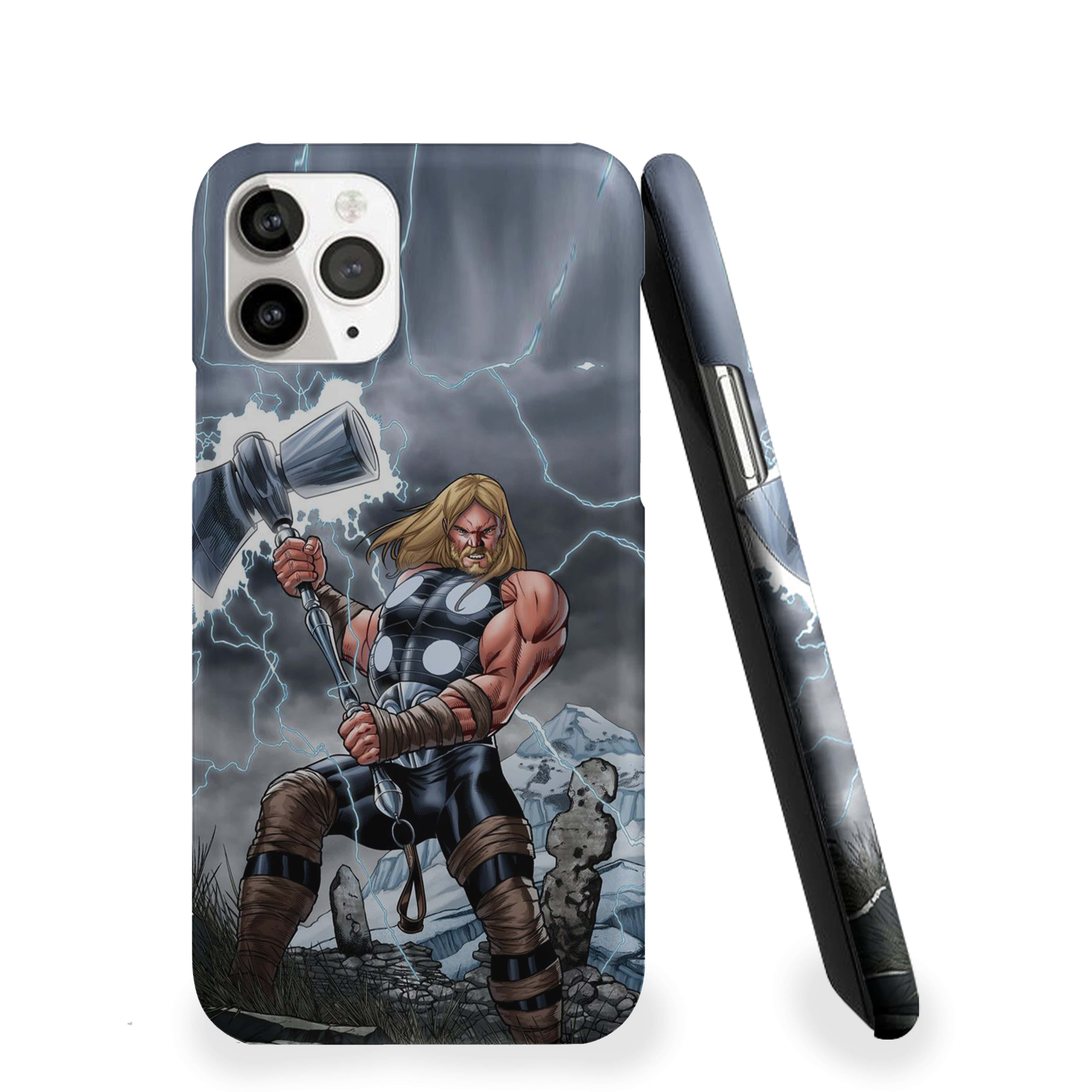 THOR With Stylized Hammer Phone Cover