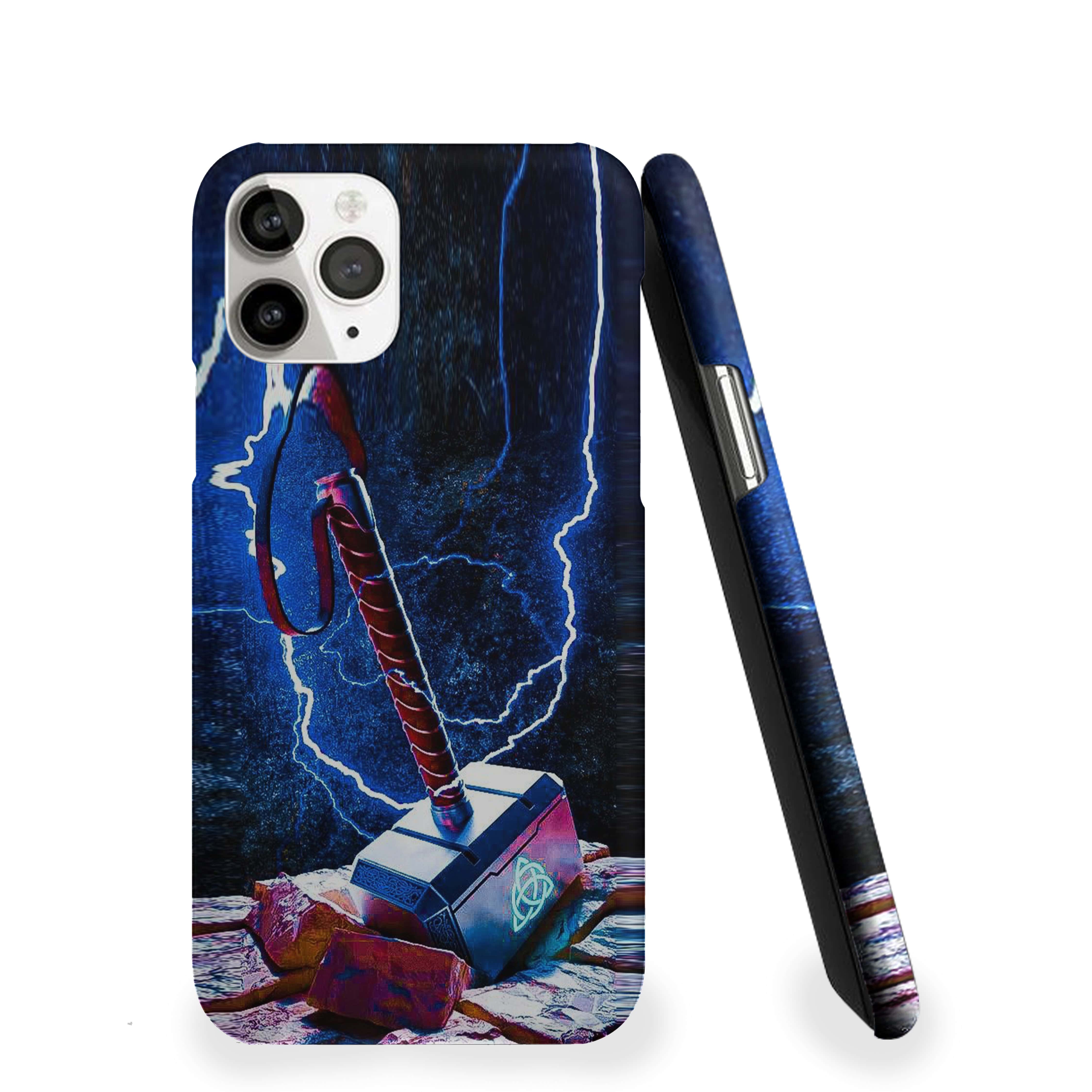 Thor's hammer, as the central motif Phone Cover