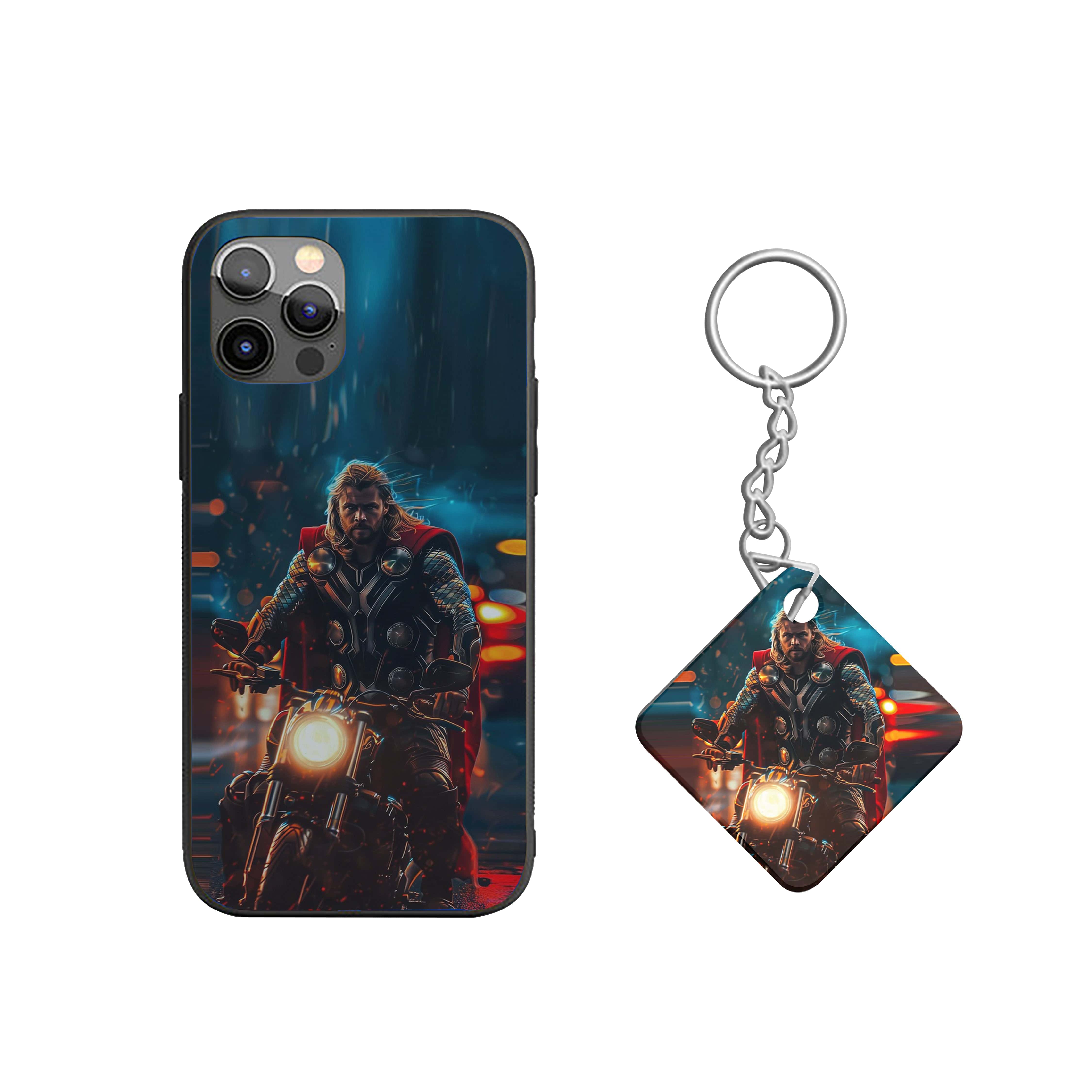 THOR Riding Bike Silicone Armored Phone Case