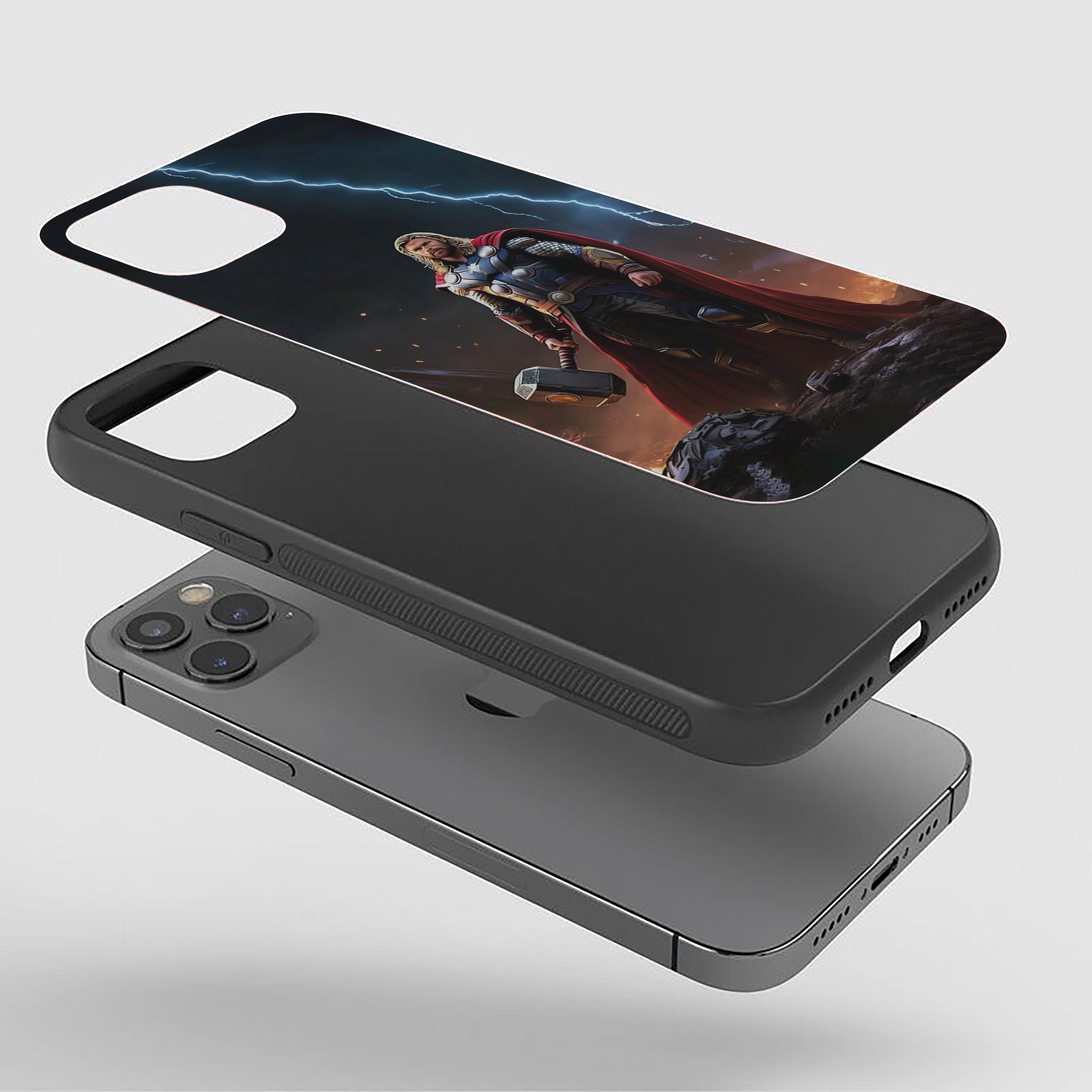 THOR Thunder God Unleashed Silicone Armored Phone Case