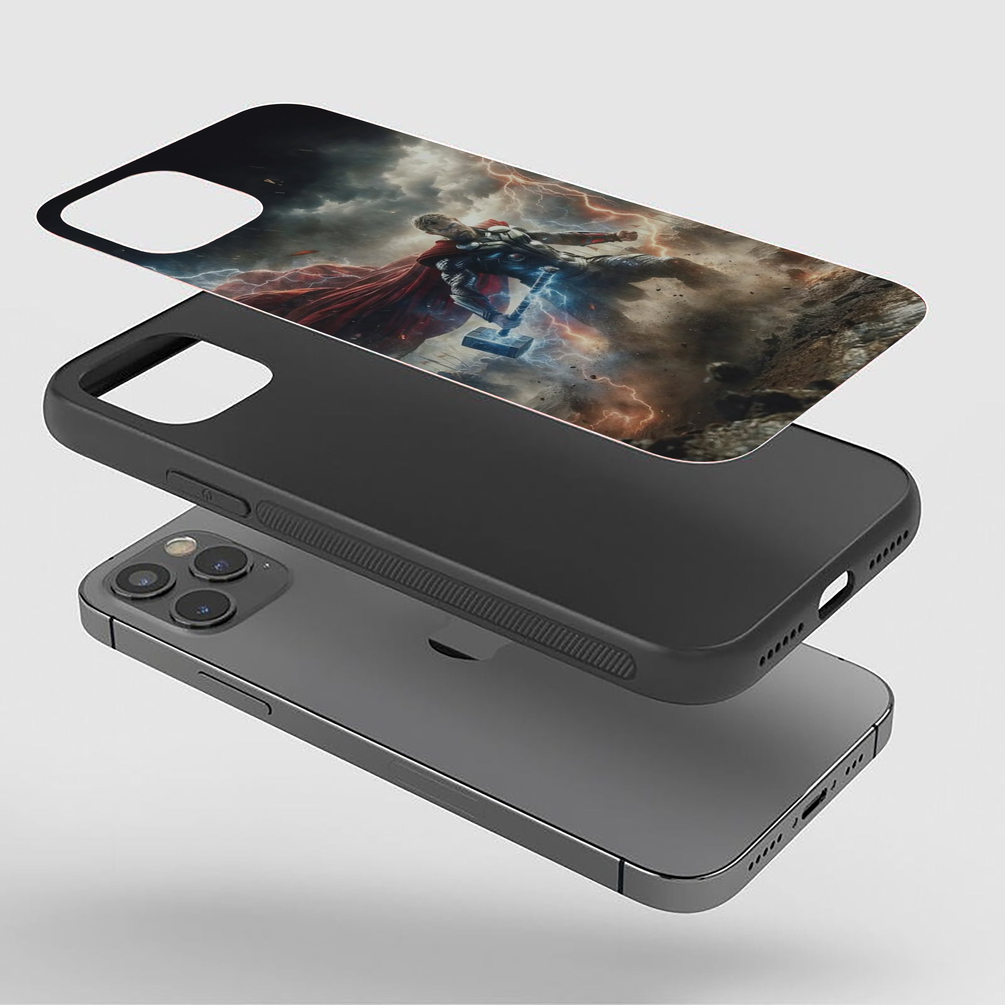 THOR God of Thunder: Reborn Silicone Armored Phone Case