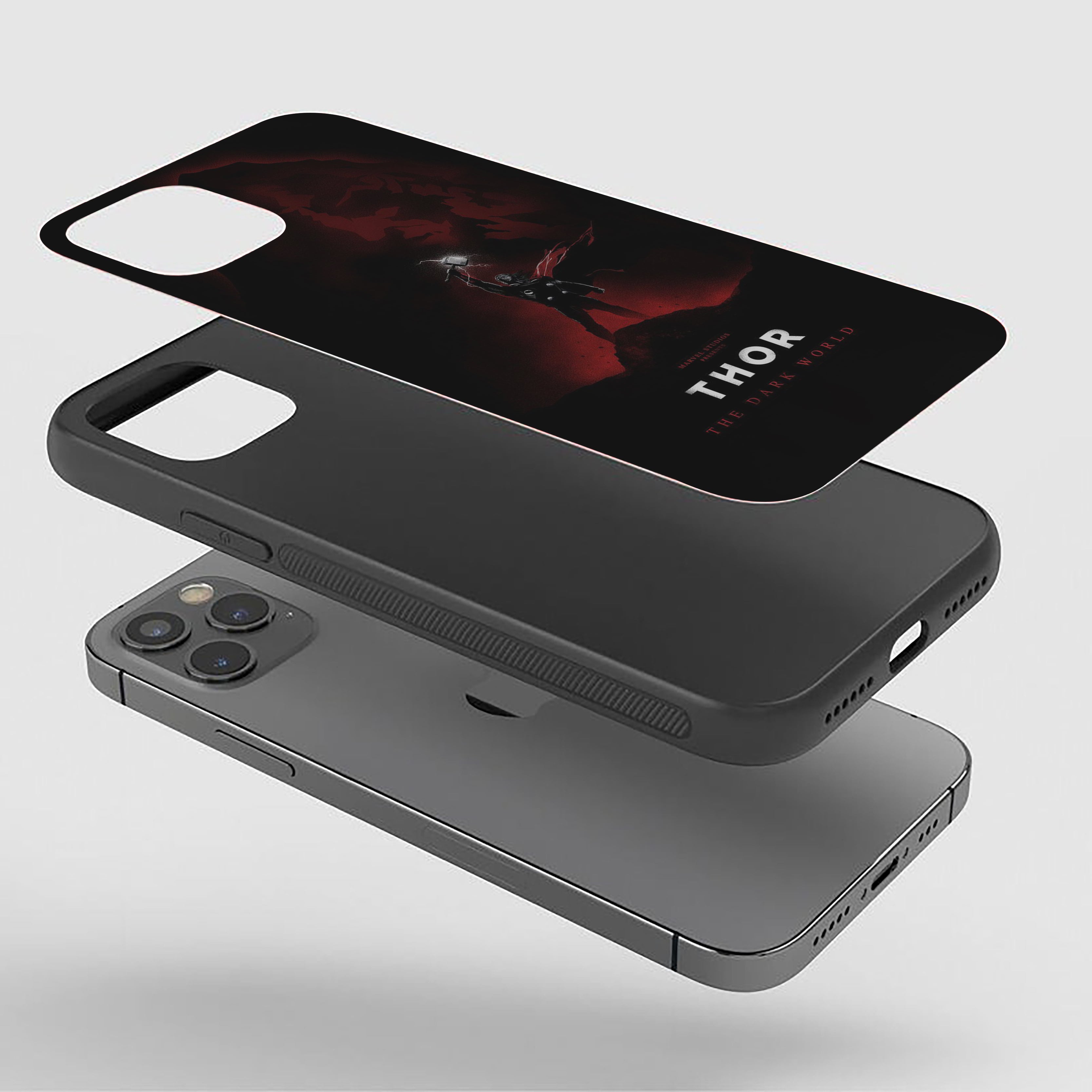 THOR Shadow of the Storm Silicone Armored Phone Case