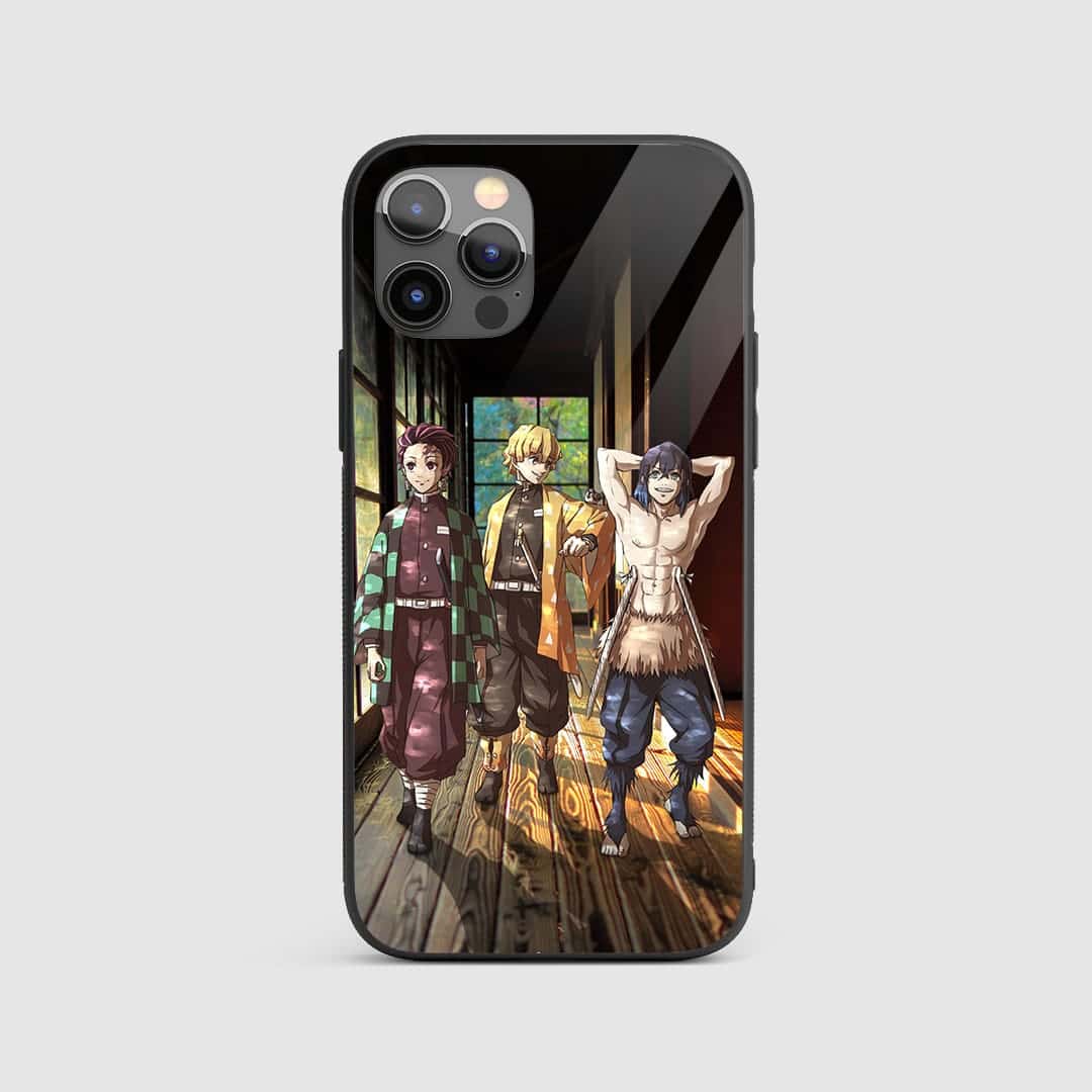 Tanjiro X Zinetsu Silicone Armored Phone Case