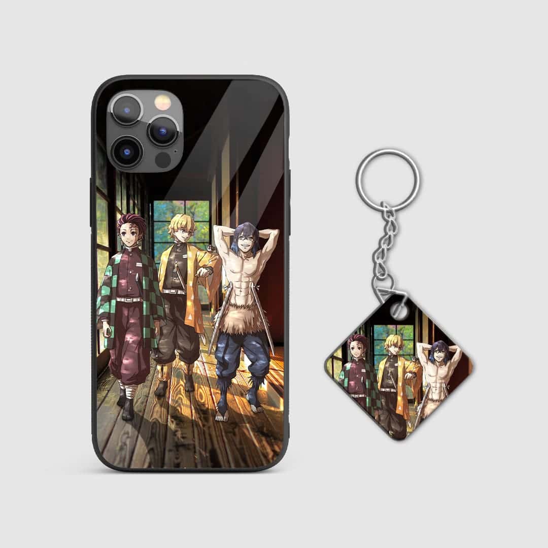 Tanjiro X Zinetsu Silicone Armored Phone Case