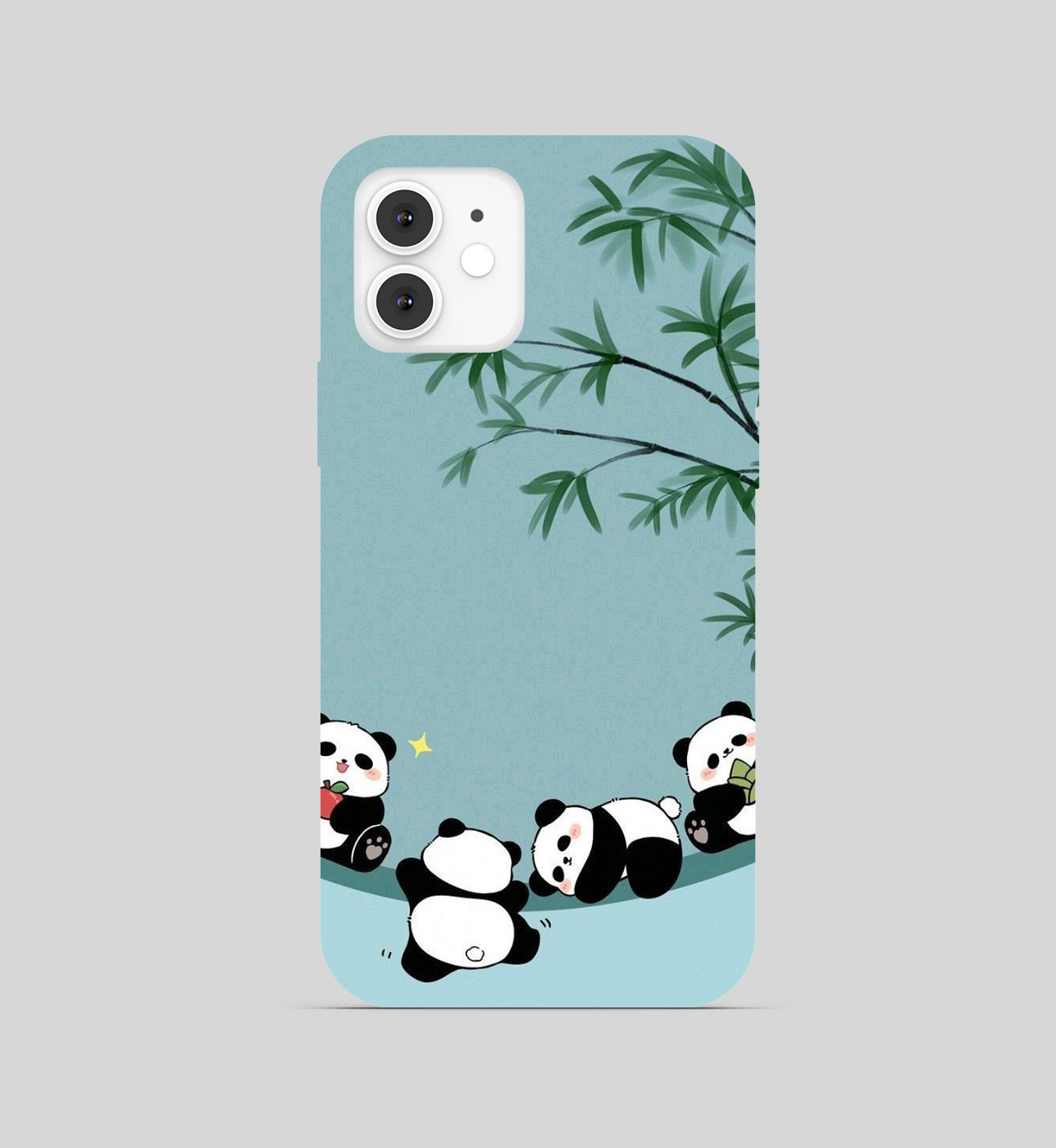 Cute Pandas Theme Phone Cover