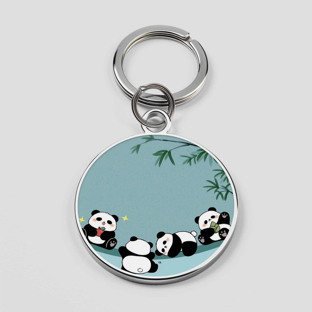 Cute Pandas Theme Phone Cover