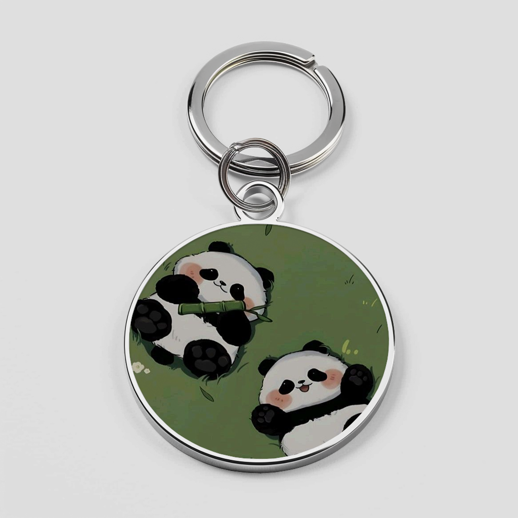 Cute Pandas Theme Phone Cover