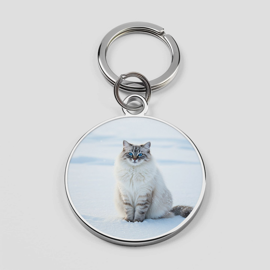 White Cat Theme Phone Cover