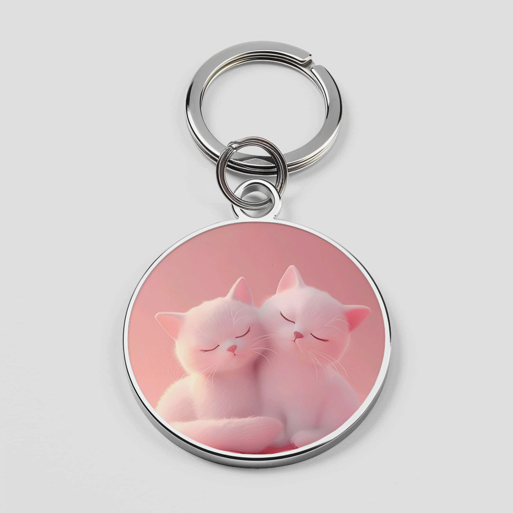 Duo Teddy-Cat Theme Phone Cover