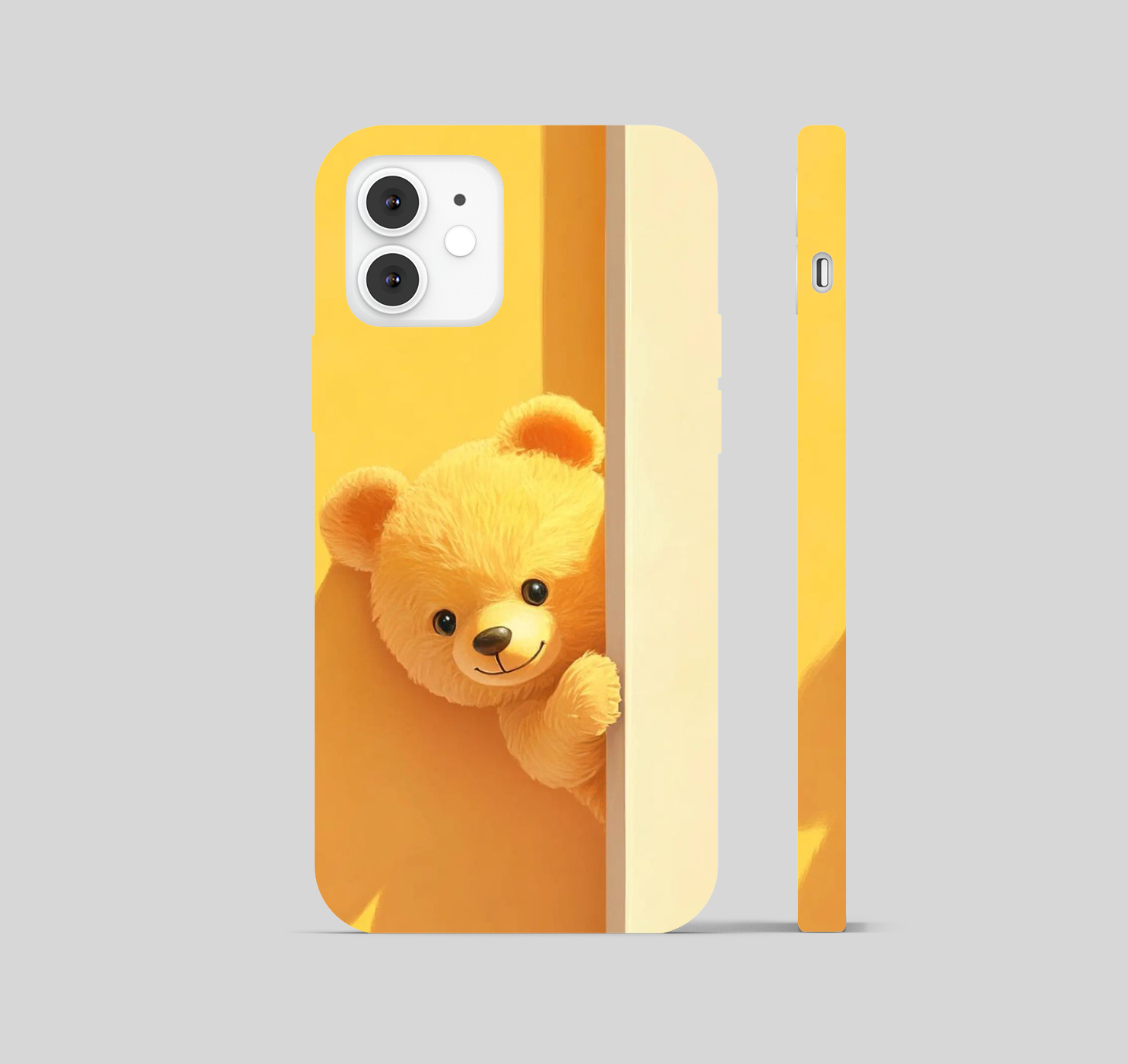 Adorable Teddy Theme Phone Cover