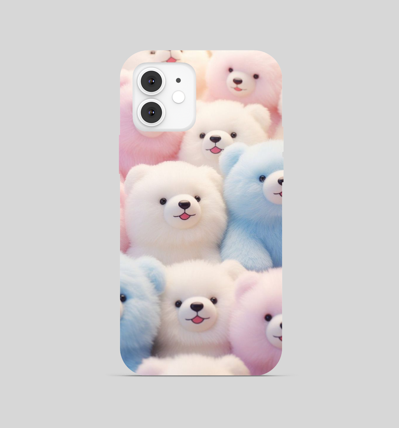 Multi Teddy Theme Phone Cover