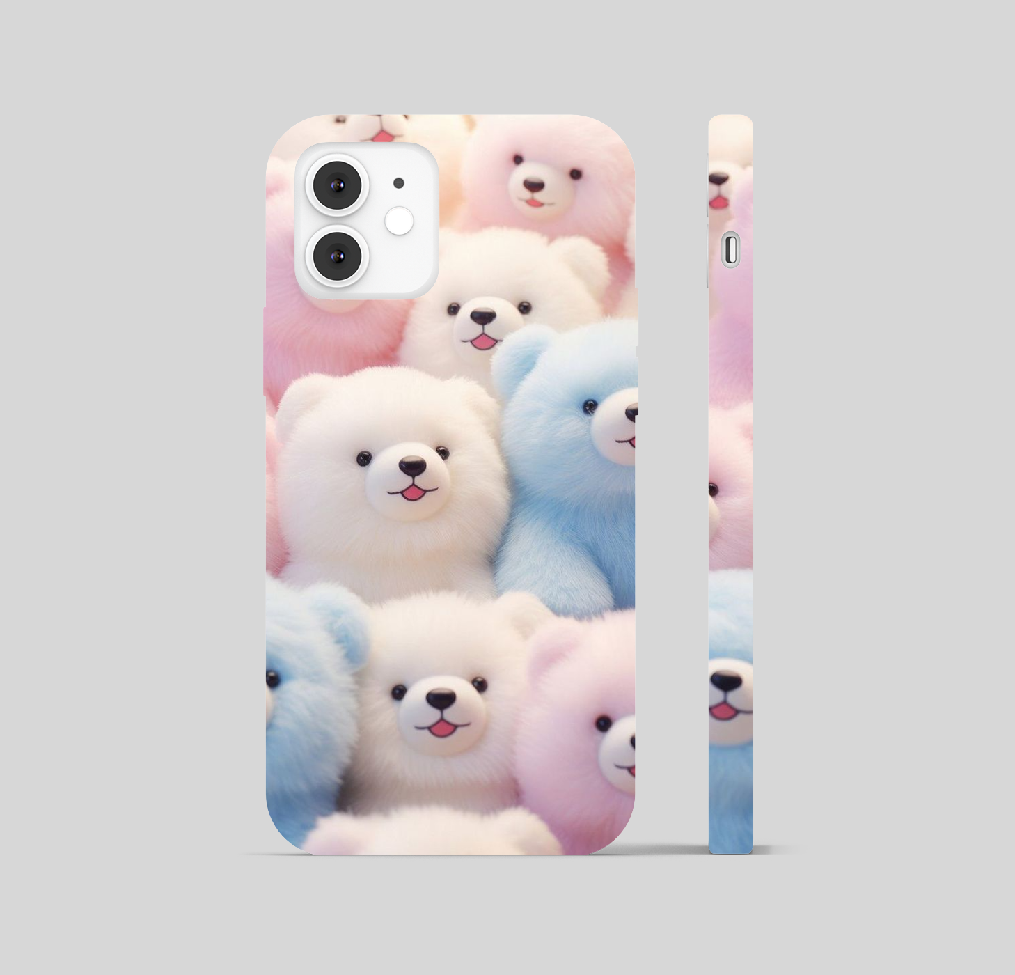 Multi Teddy Theme Phone Cover