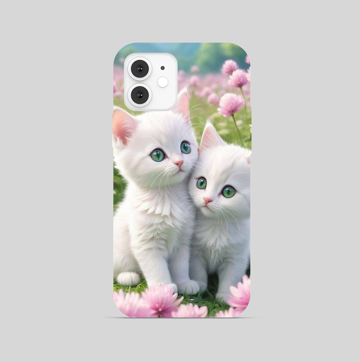Cute Cats Theme Phone Cover
