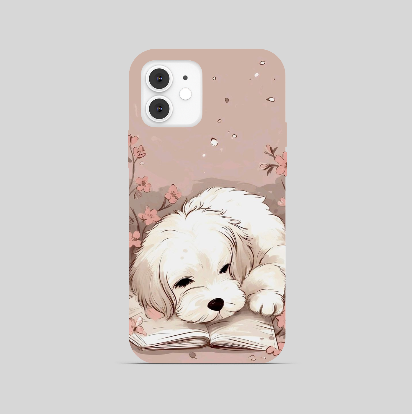 Cute Dogs Theme Phone Cover