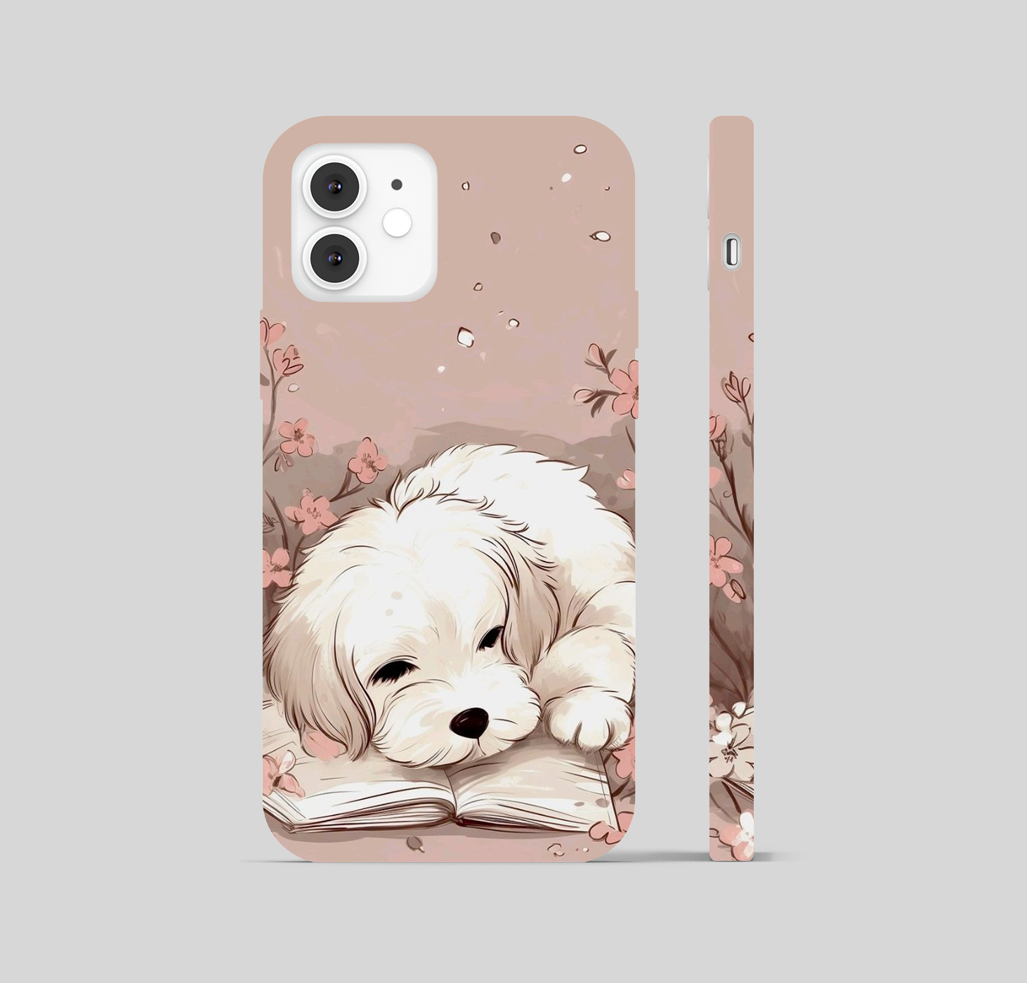 Cute Dogs Theme Phone Cover