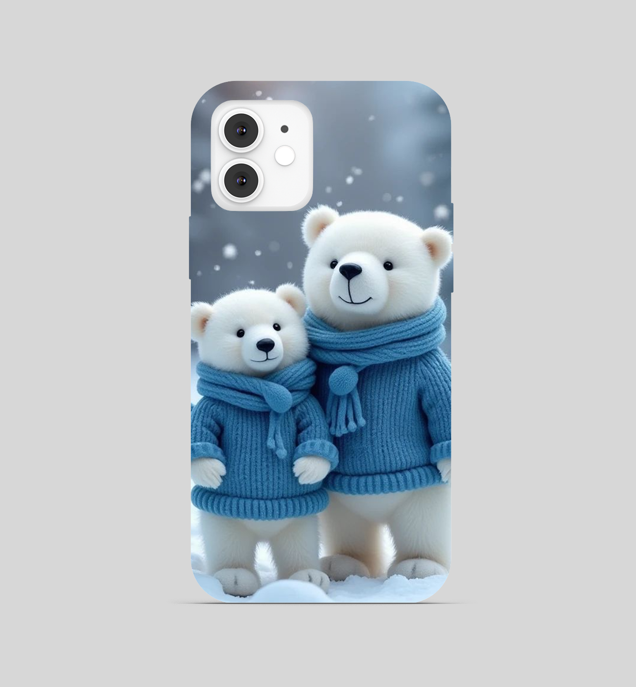 Polar Teddy Theme Phone Cover