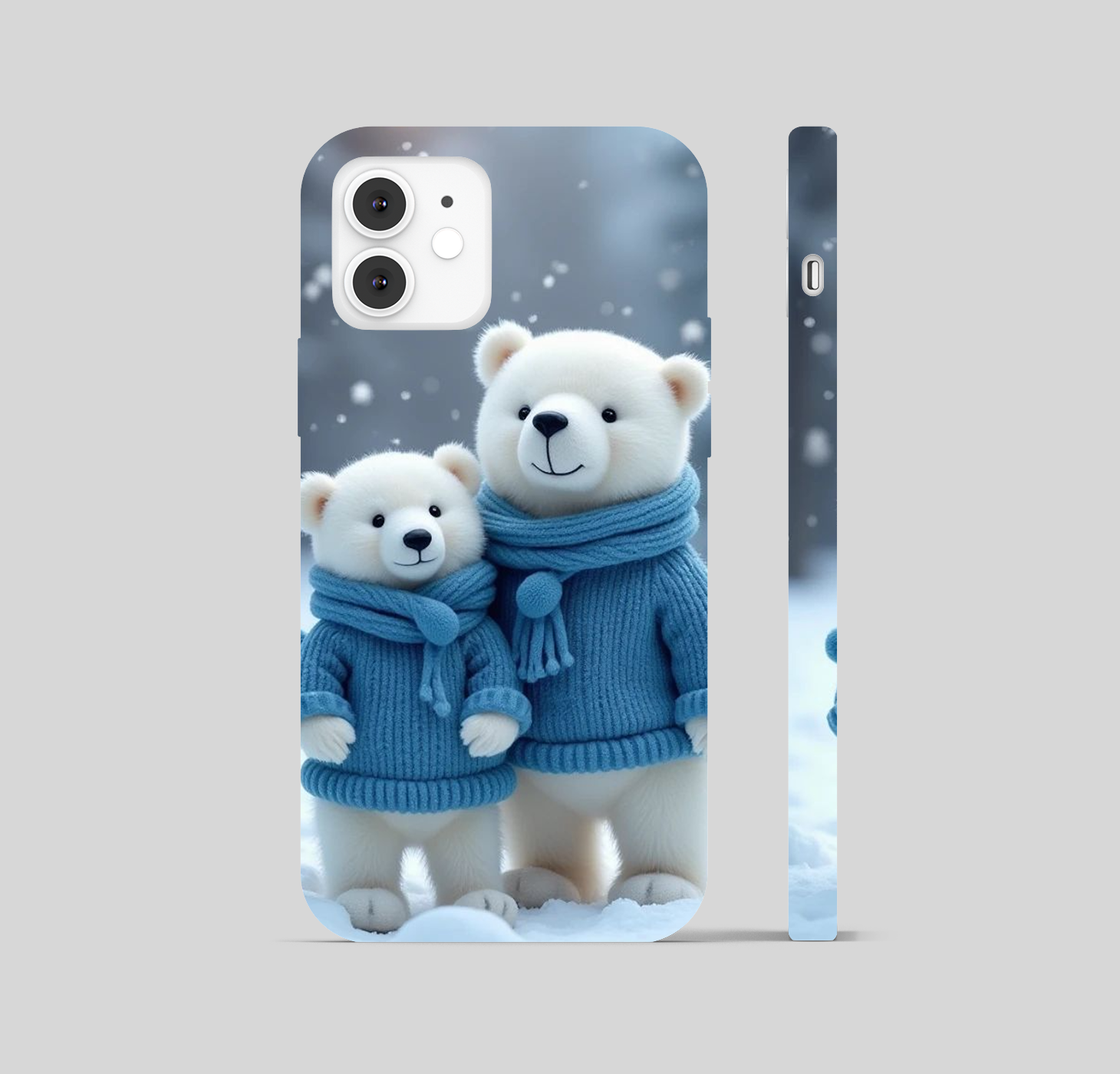 Polar Teddy Theme Phone Cover