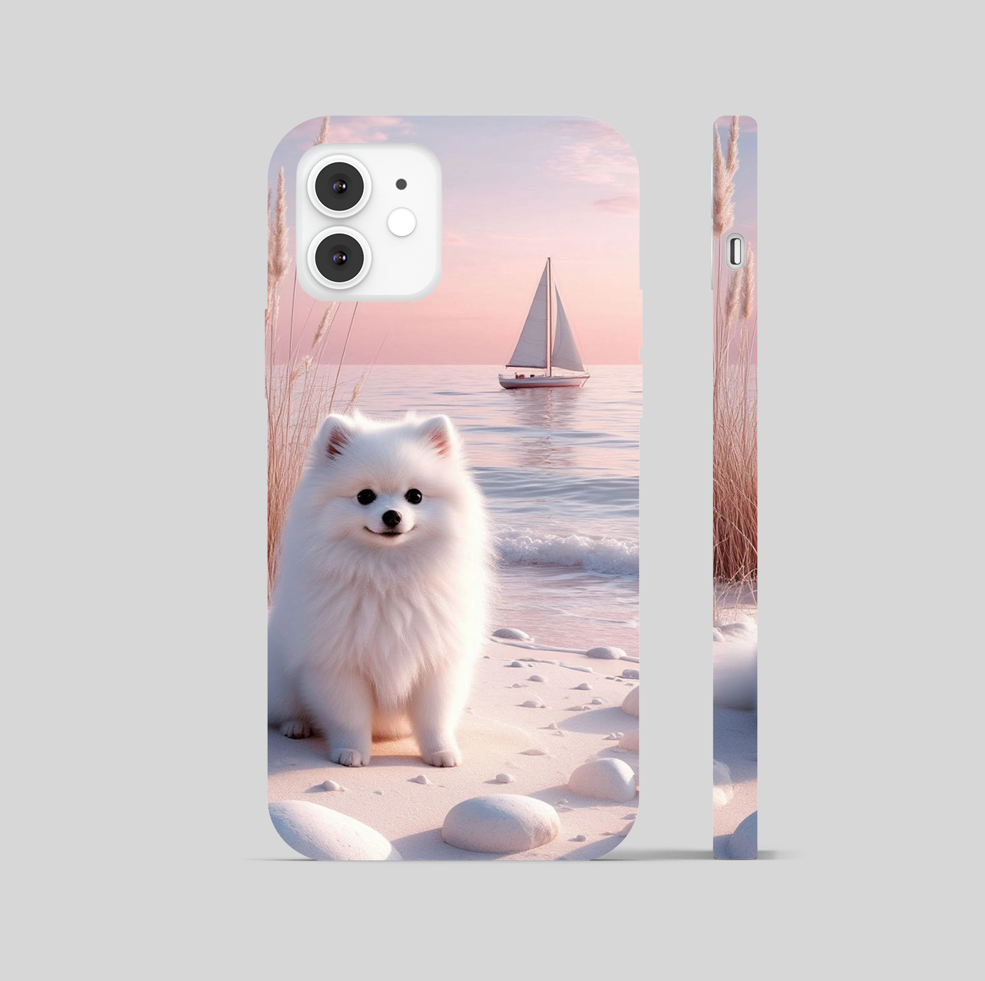Cute Puppy Theme Phone Cover