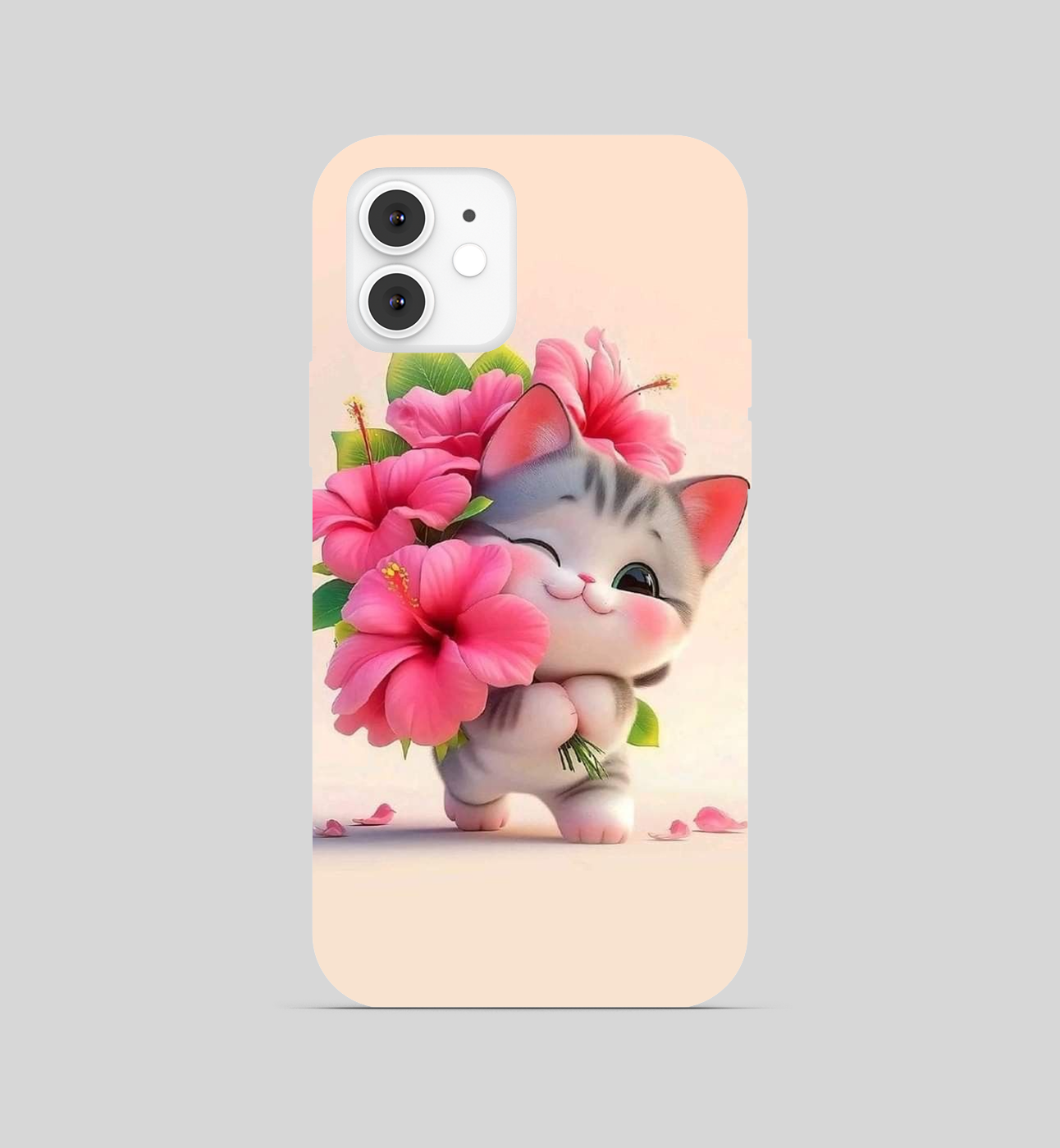 Cute Cat Theme Phone Cover