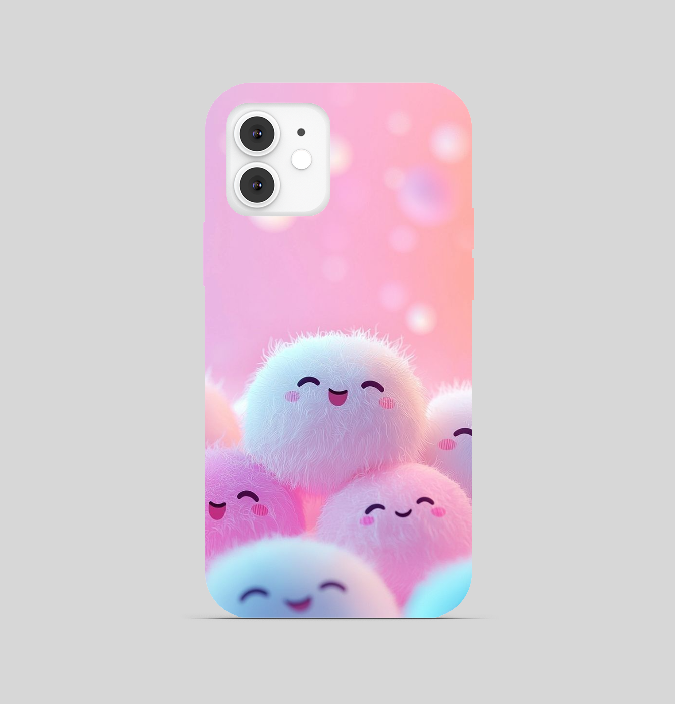 Teddy Bubble Theme Phone Cover