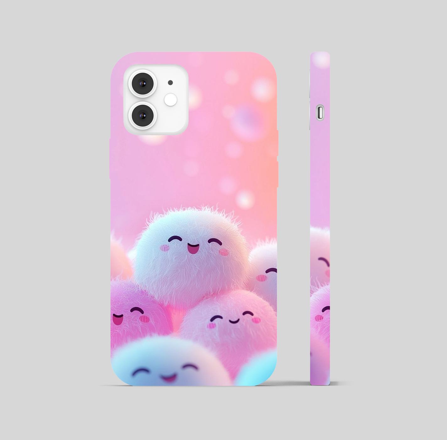 Teddy Bubble Theme Phone Cover