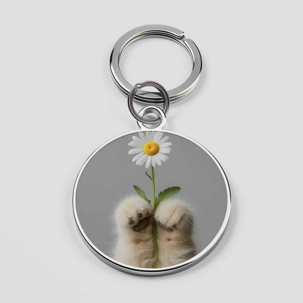 White Sunflower Theme Phone Cover