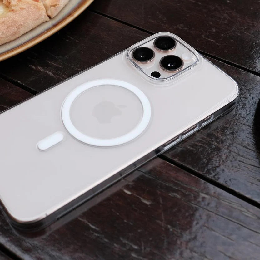 Premium Crystal Clear iPhone Case | Anti-Yellow, Sleek, and Durable