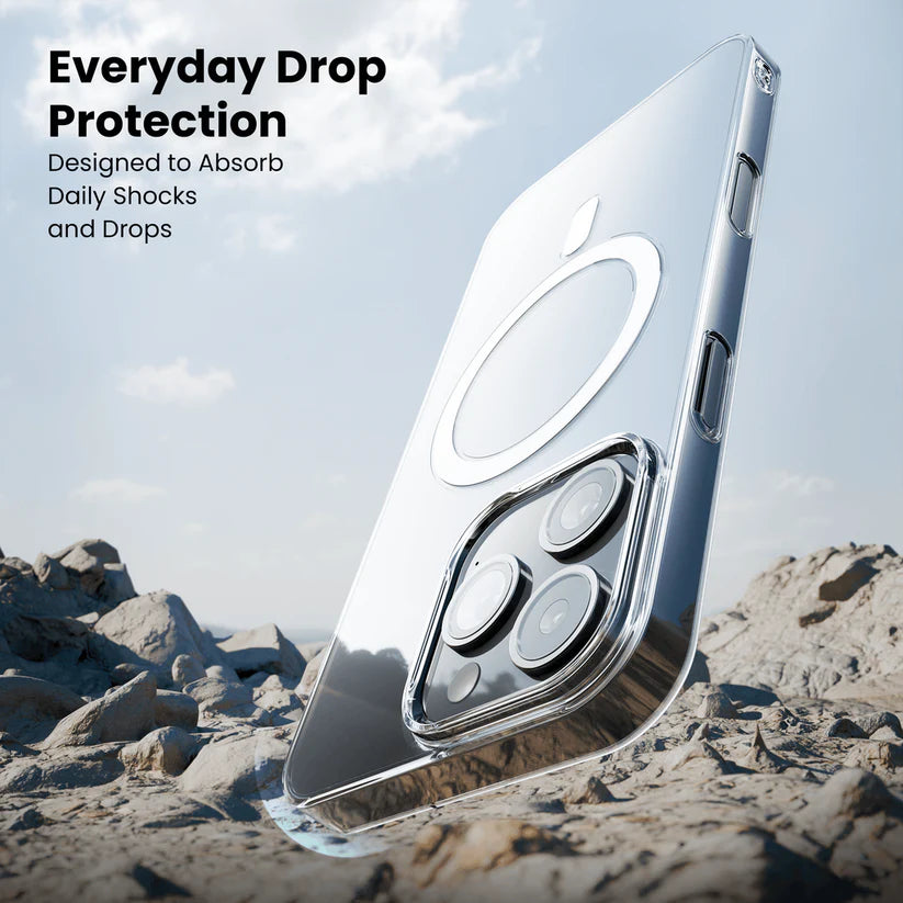 Premium Crystal Clear iPhone Case | Anti-Yellow, Sleek, and Durable