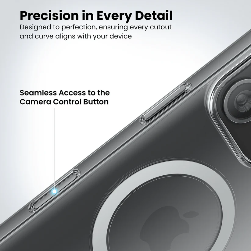 Premium Crystal Clear iPhone Case | Anti-Yellow, Sleek, and Durable