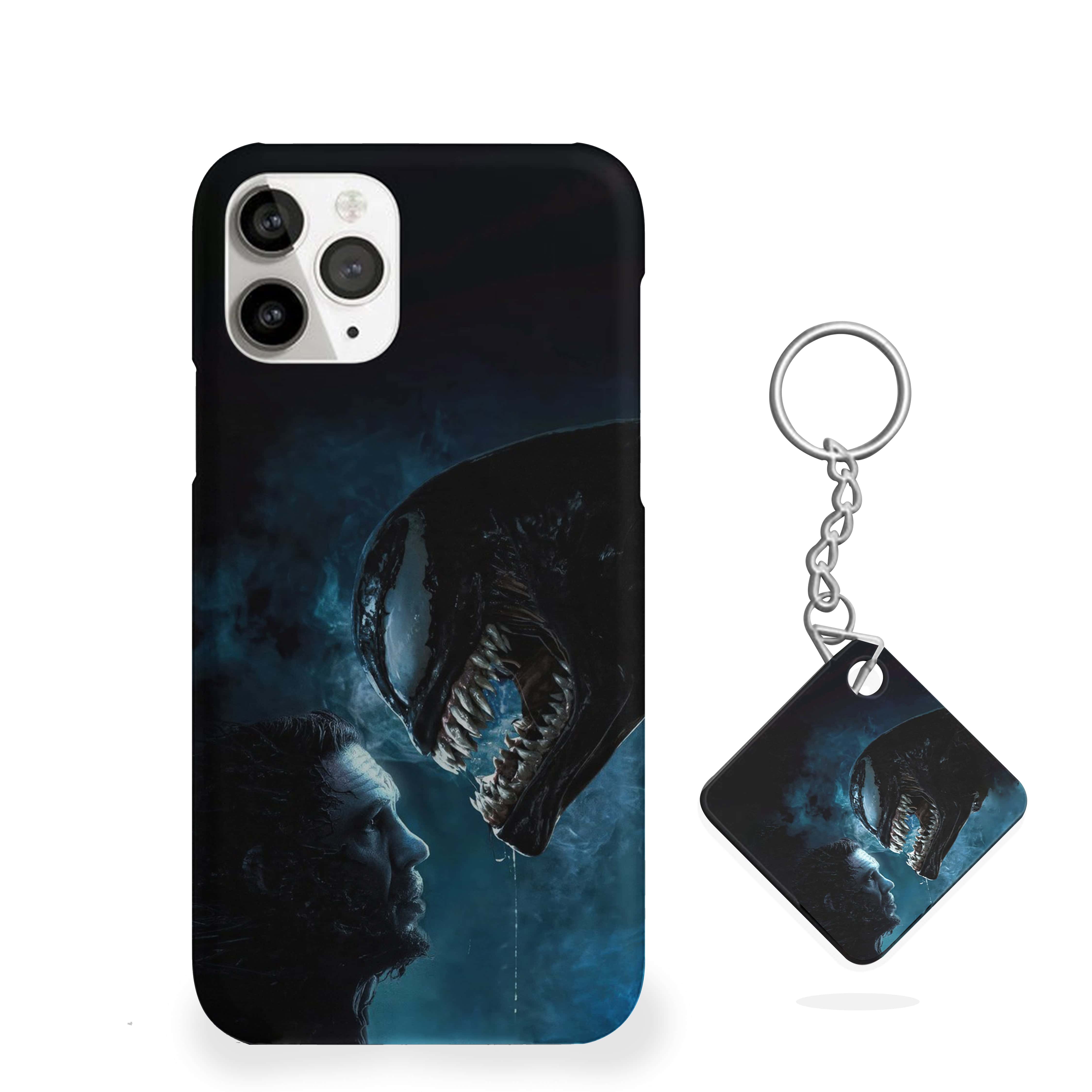 Venom revealing sharp teeth Phone Cover