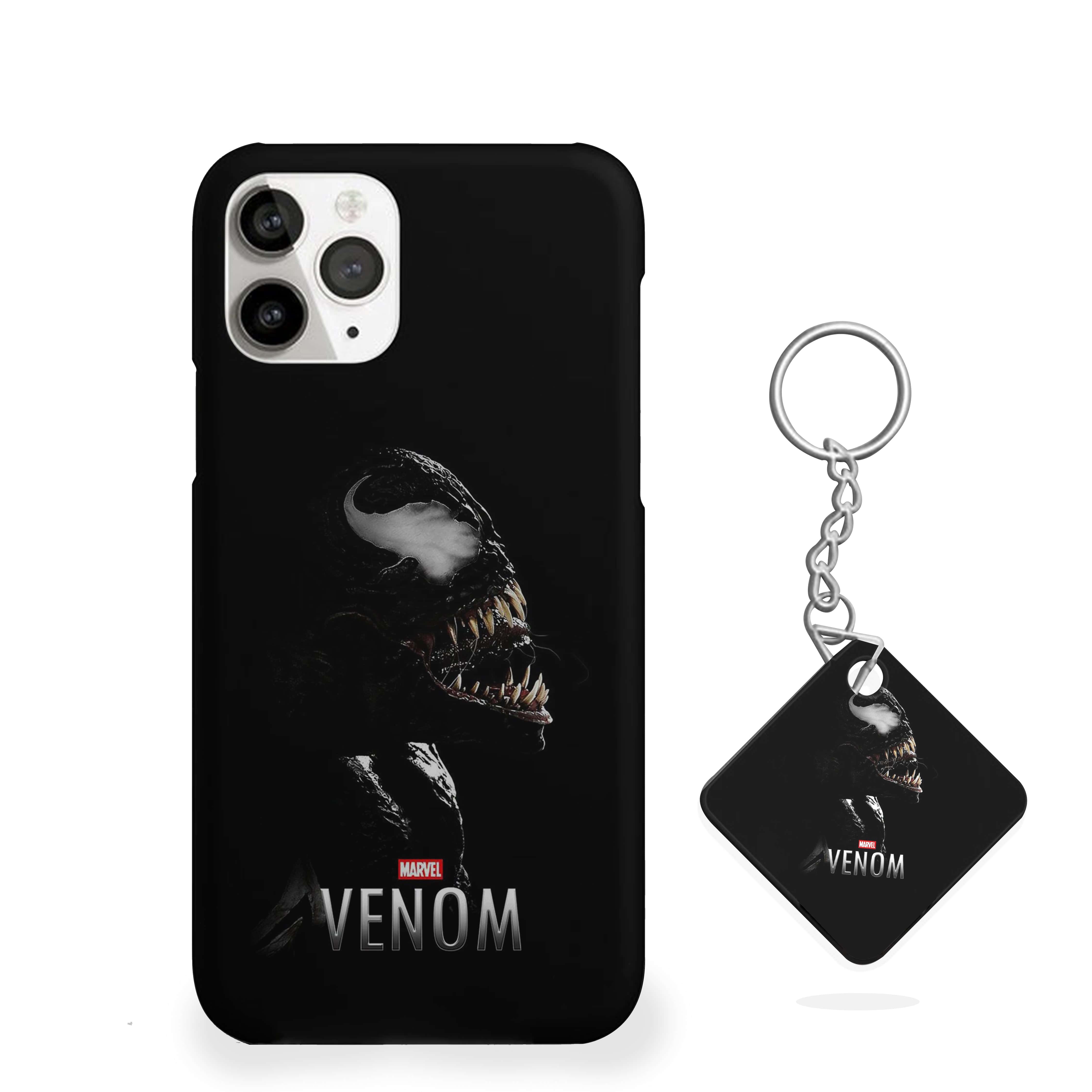 Venom against a solid black background Phone Cover