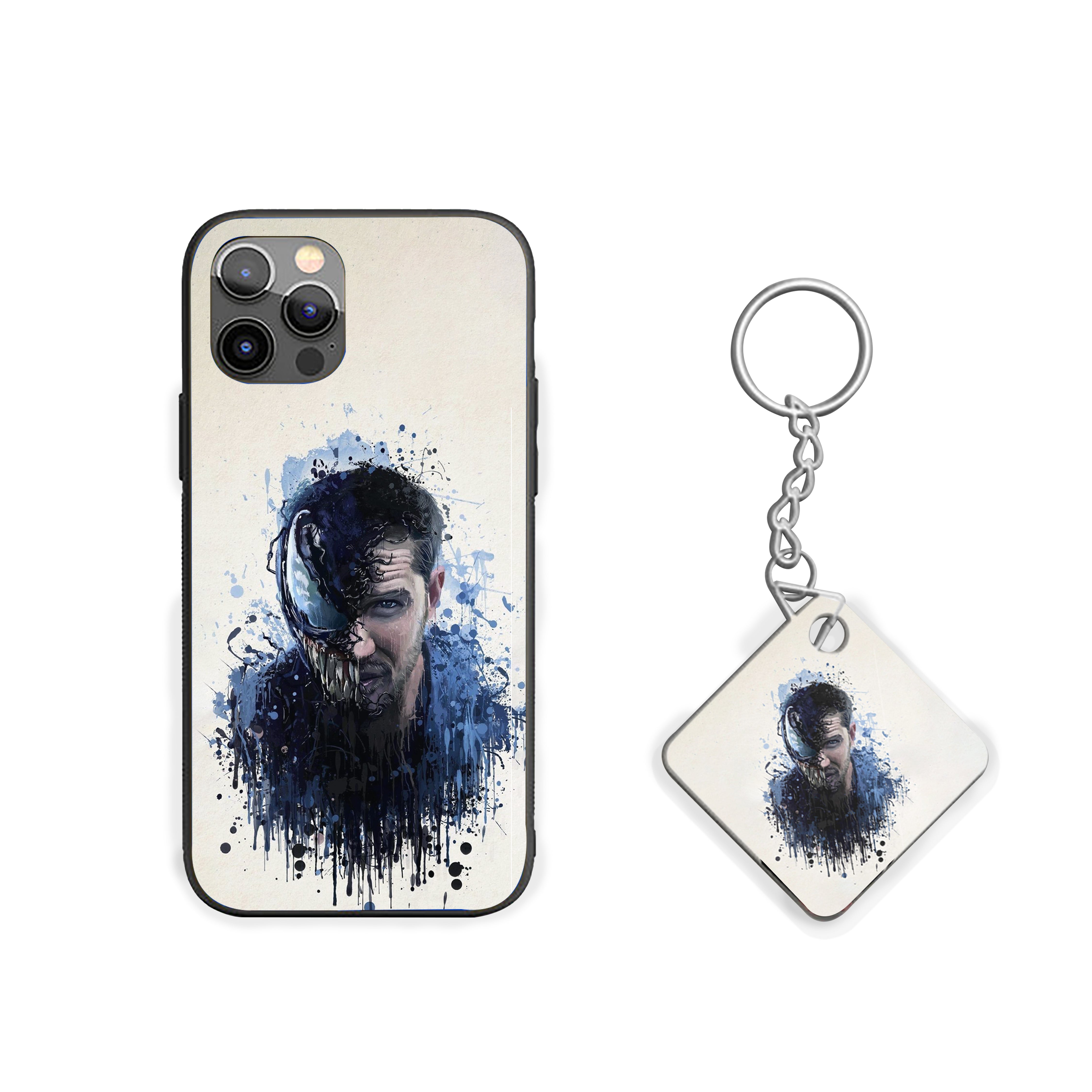 Symbiote Split Venom Silicone Armored Phone Case