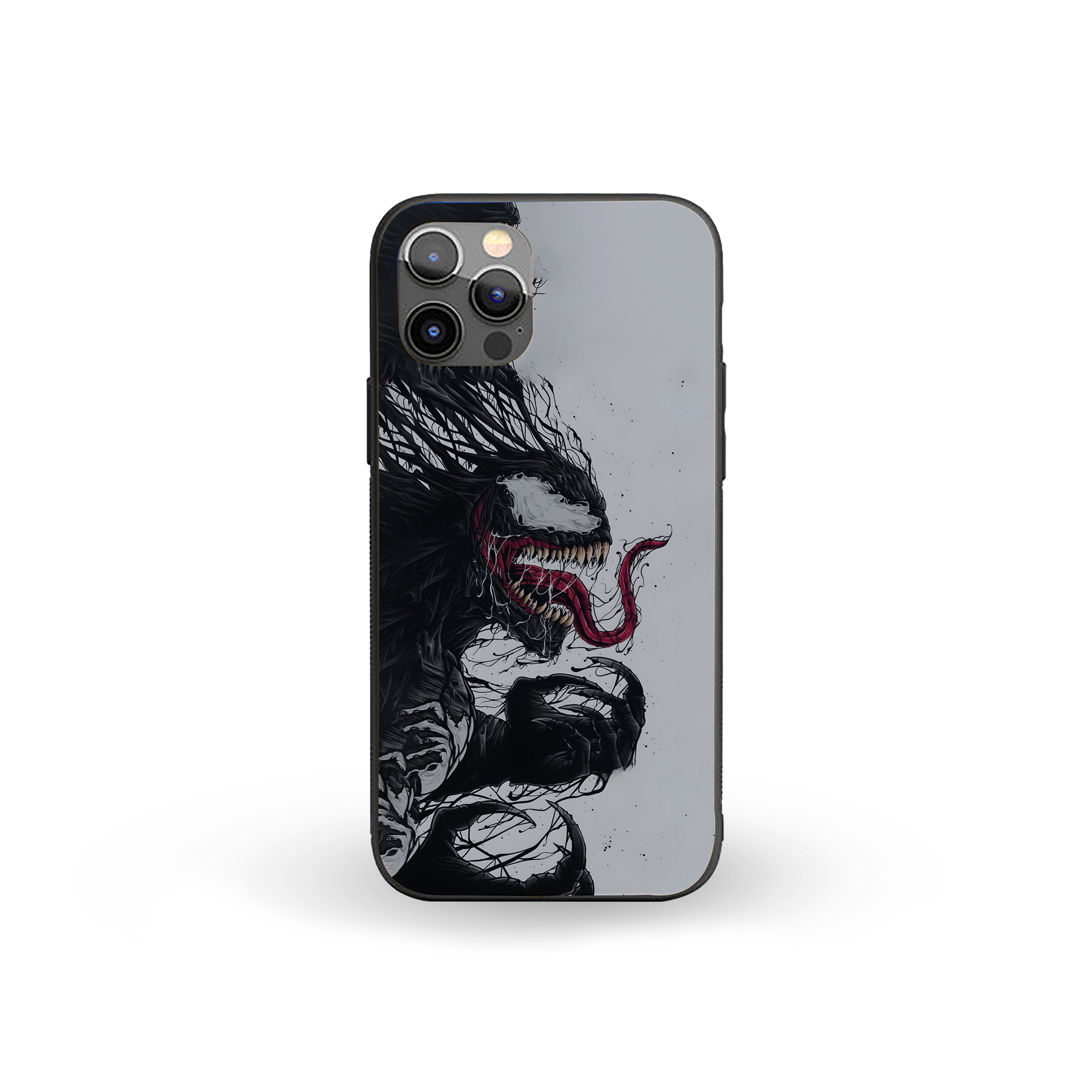 Abstract Venom Silicone Armored Phone Case