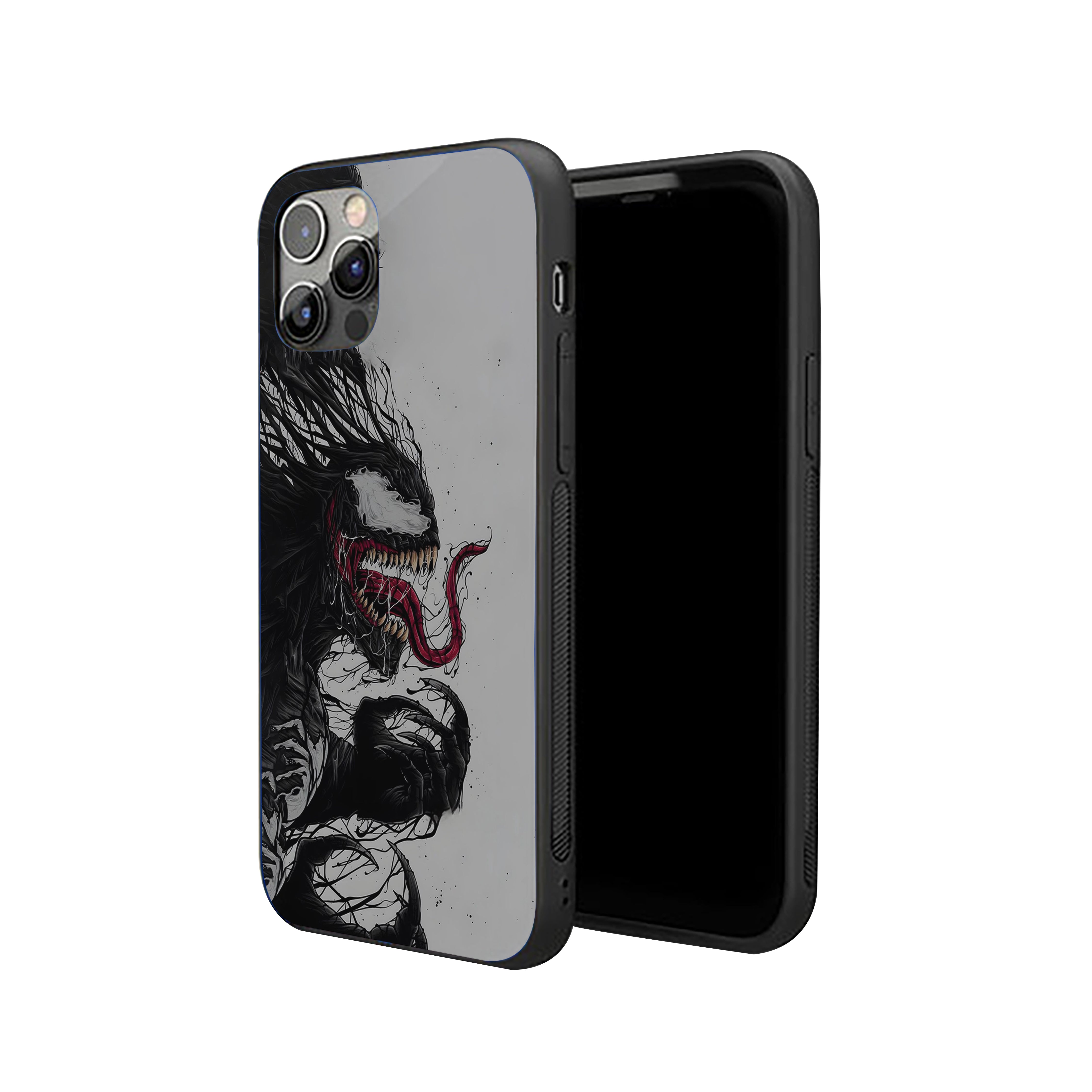 Abstract Venom Silicone Armored Phone Case