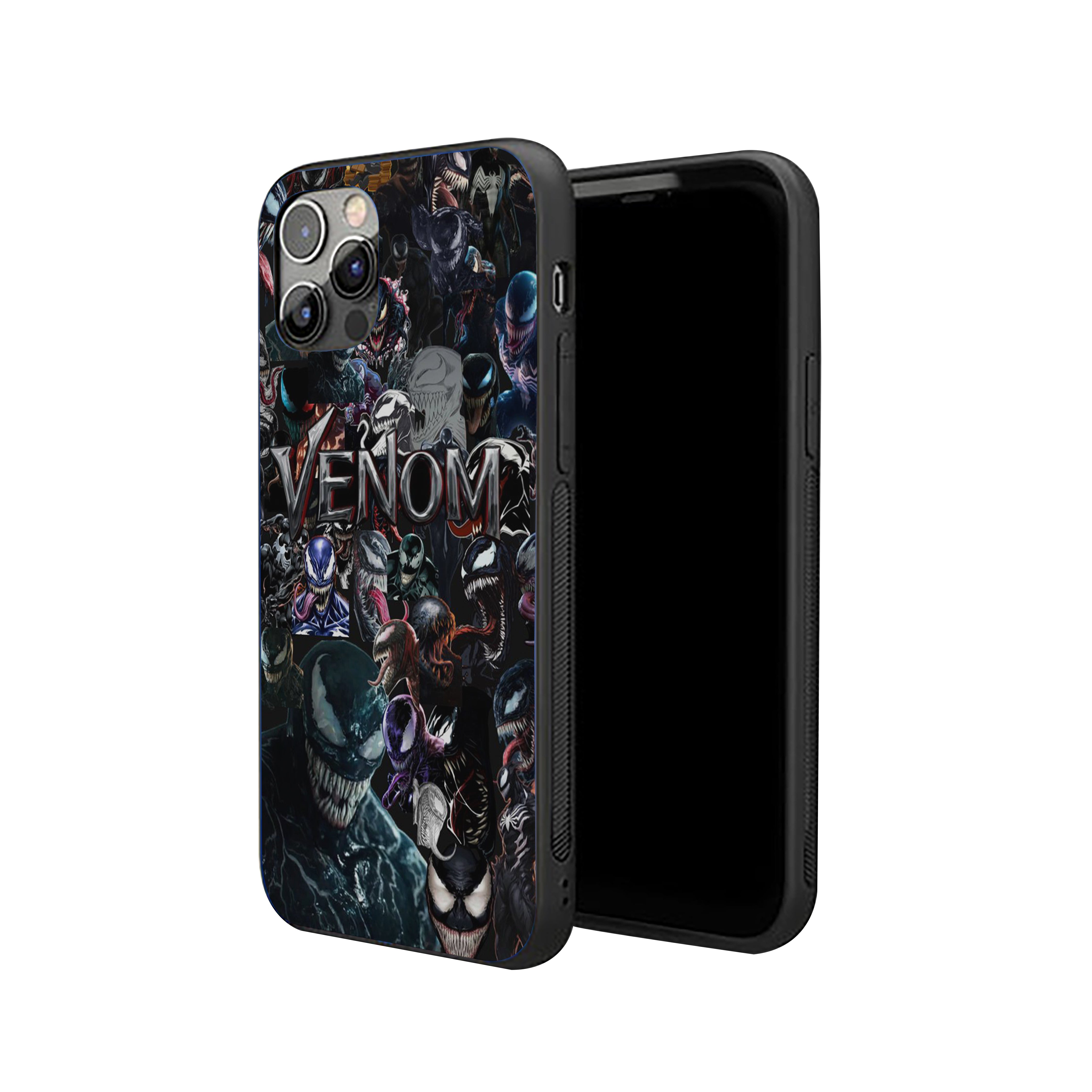 Venom Multiple Charactors Silicone Armored Phone Case