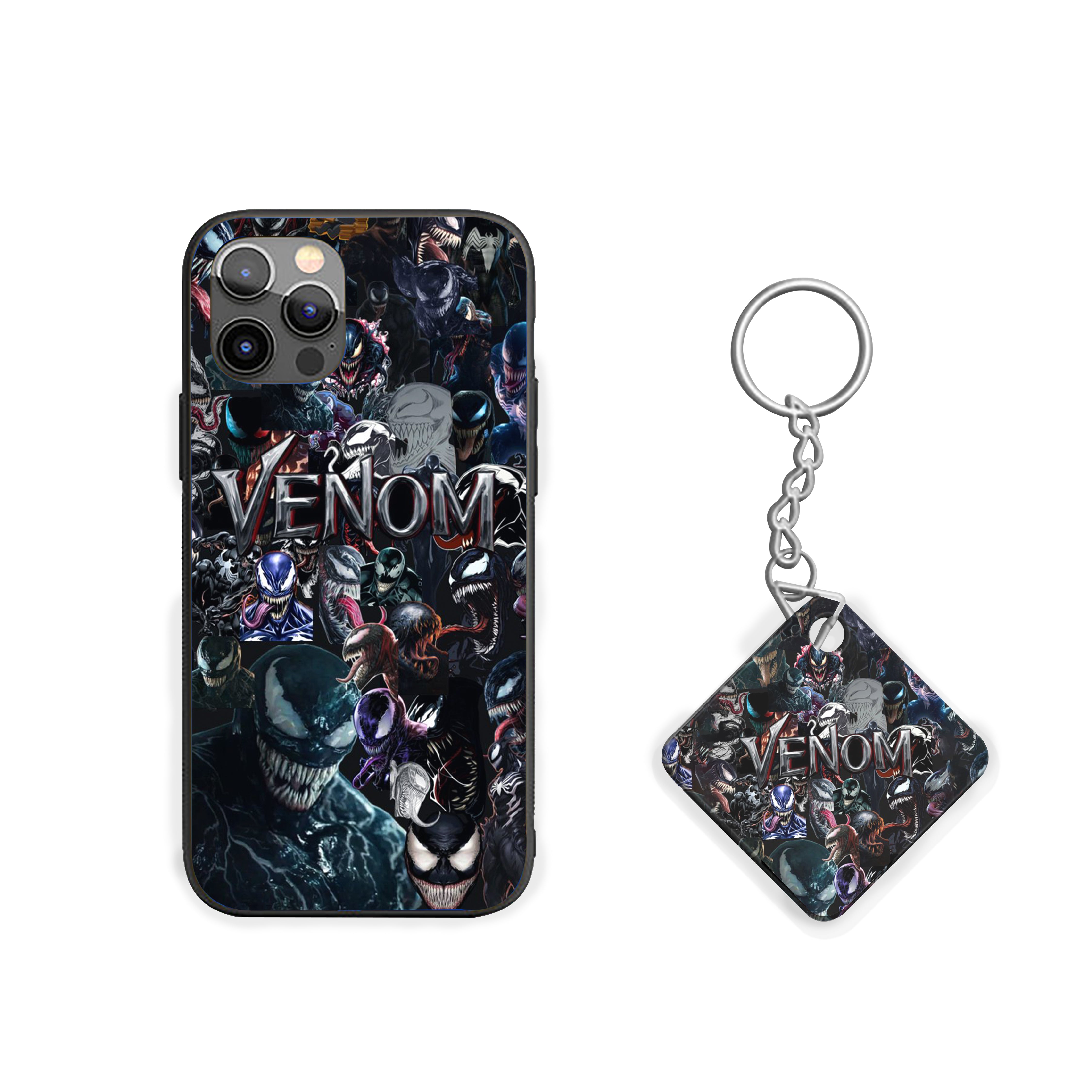 Venom Multiple Charactors Silicone Armored Phone Case