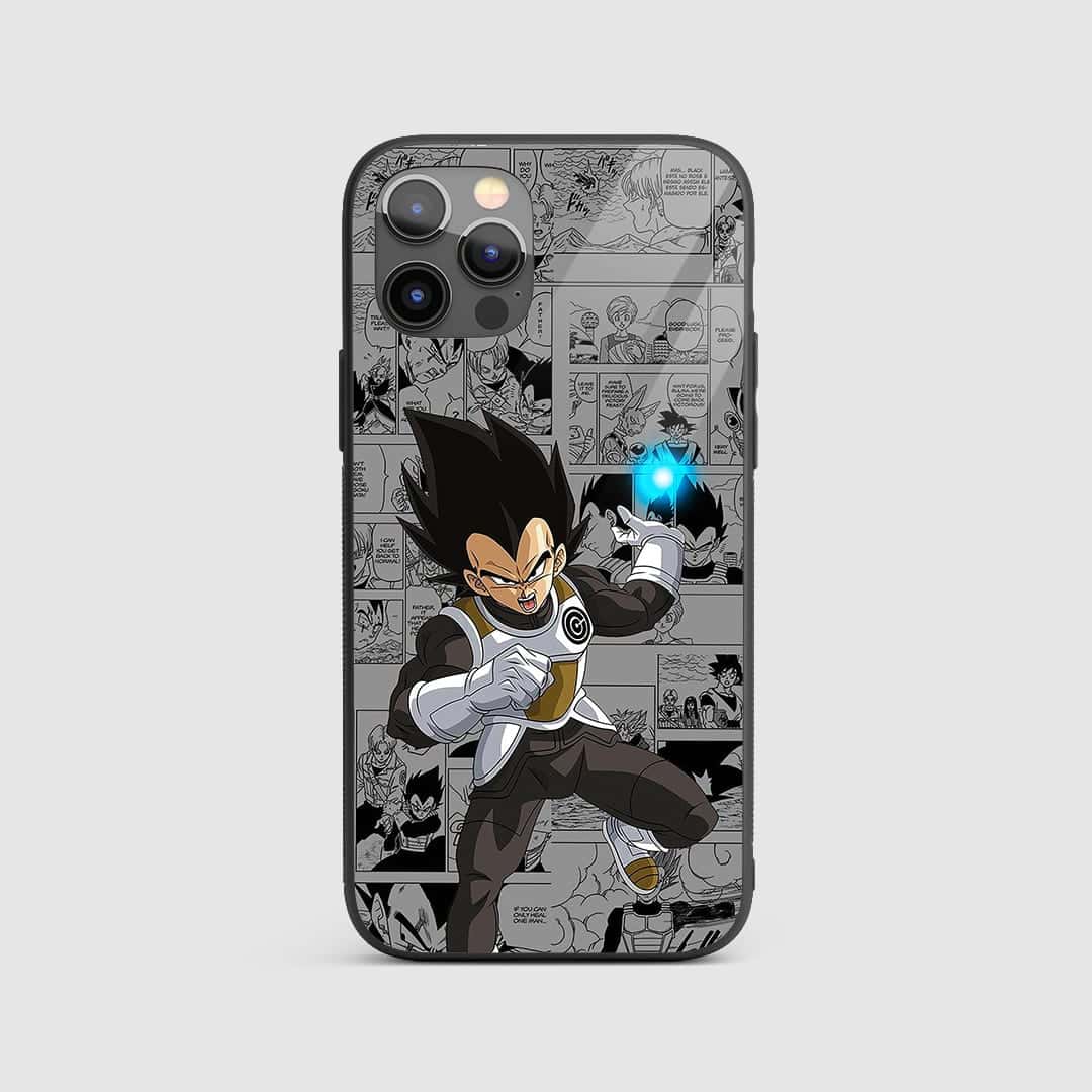 Vegeta Power Silicone Armored Phone Case