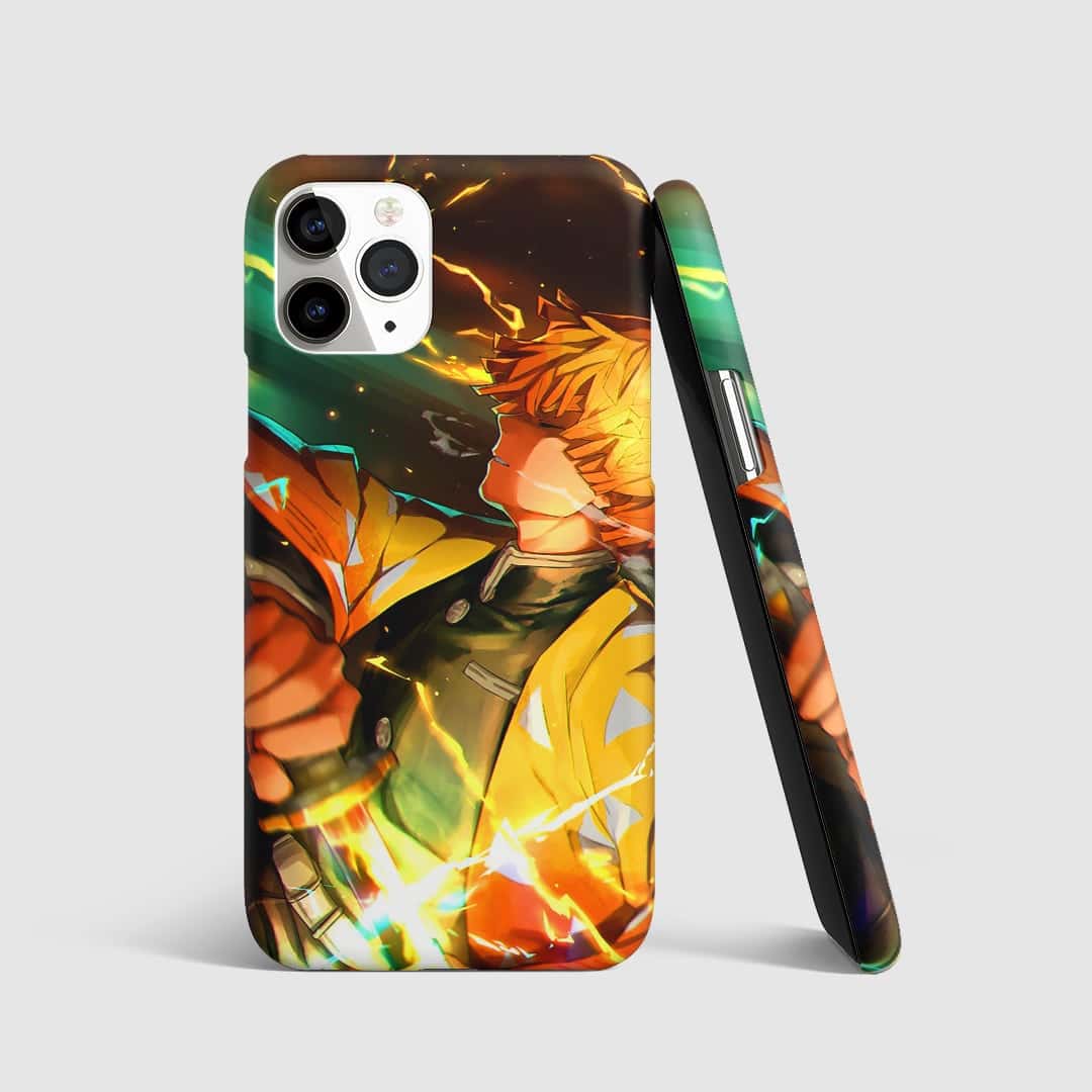 Zenitsu Agatsuma Action Phone Cover