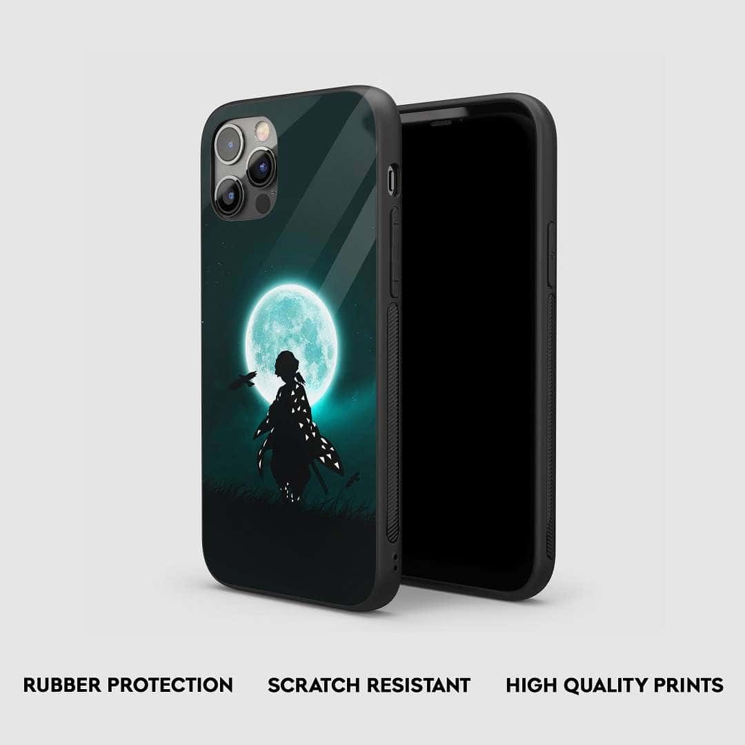 Zenitsu Blue Moon Silicone Armored Phone Case